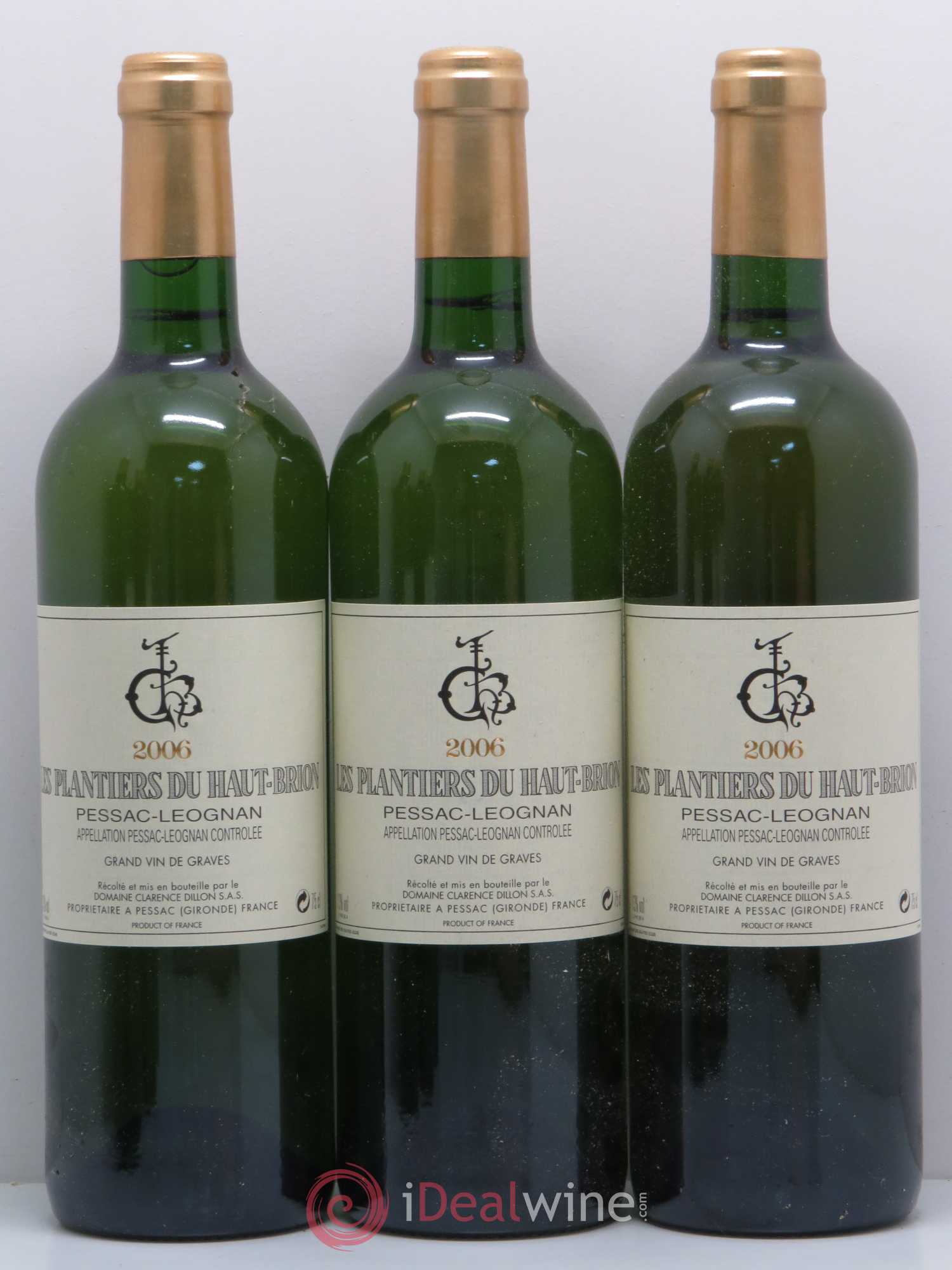 Château Les Plantiers du Haut-Brion 2006 - Lot de 6 bouteilles - 1