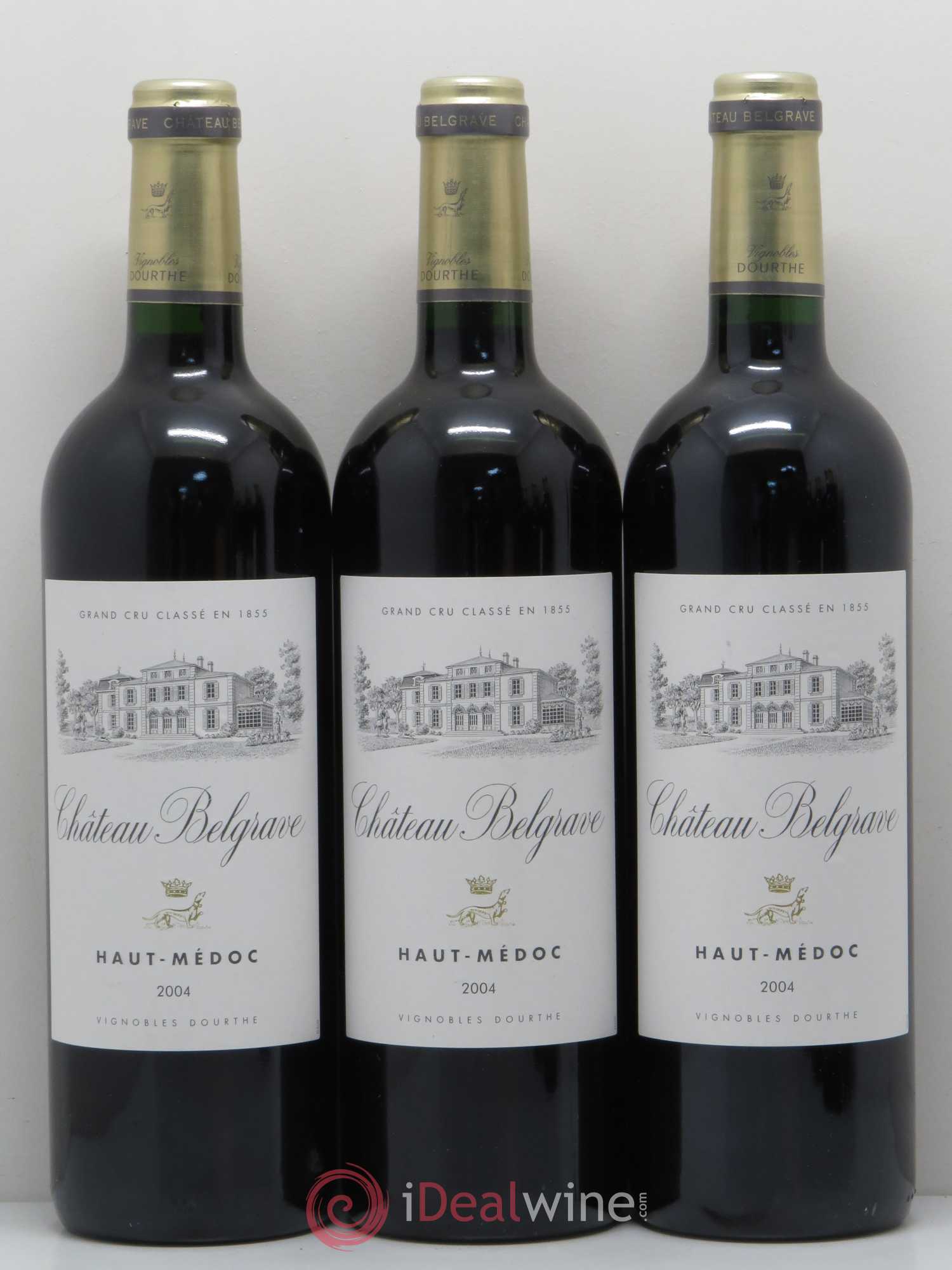 Château Belgrave 5ème Grand Cru Classé 2004 - Lot de 12 bouteilles - 3