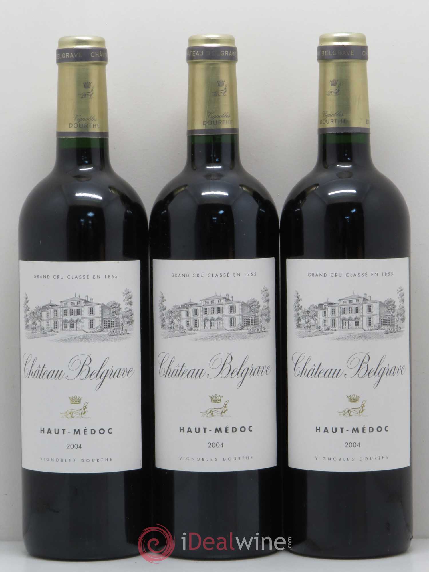 Château Belgrave 5ème Grand Cru Classé 2004 - Lot de 12 bouteilles - 4