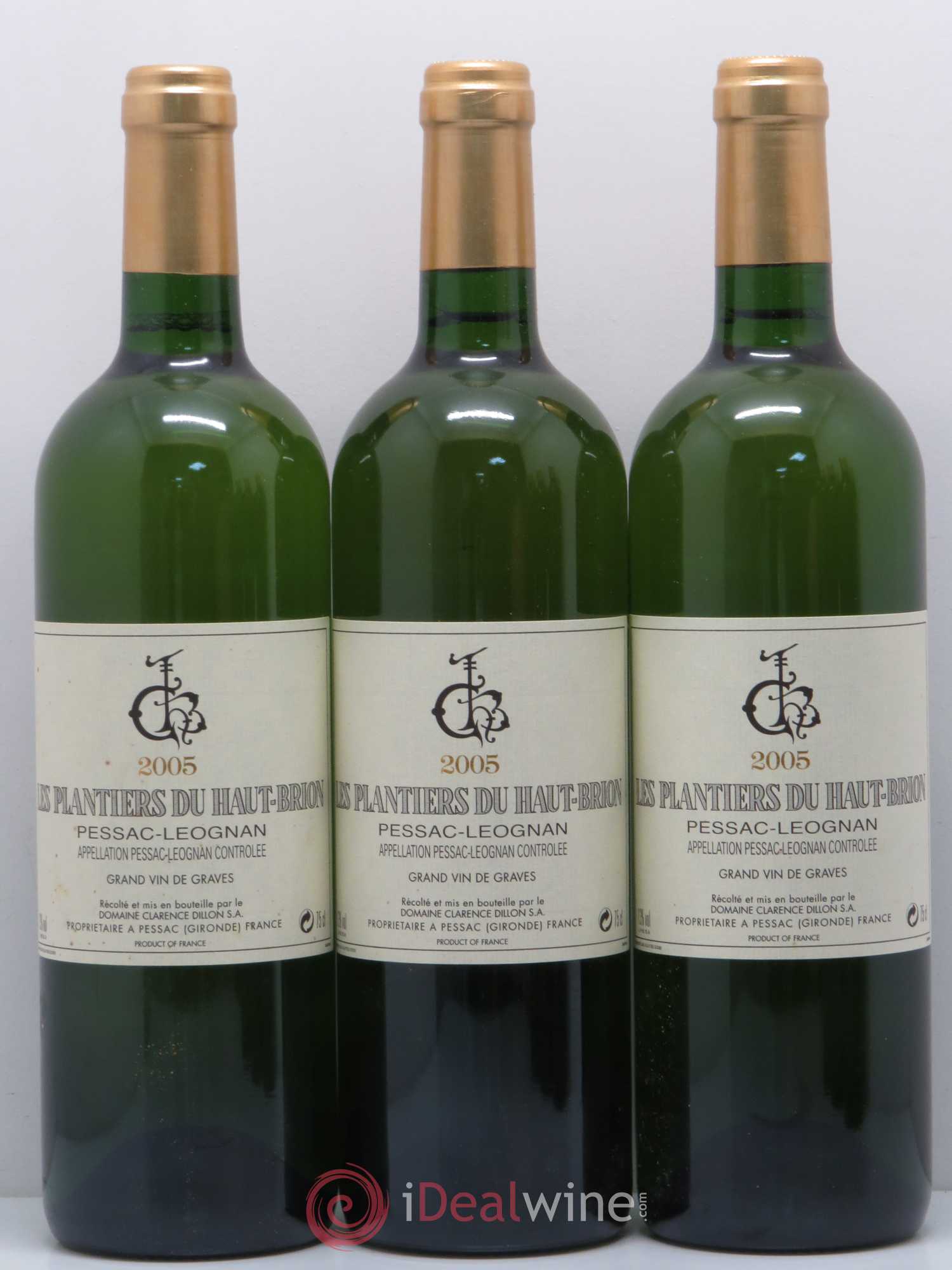 Château Les Plantiers du Haut-Brion 2005 - Lot de 12 bouteilles - 3