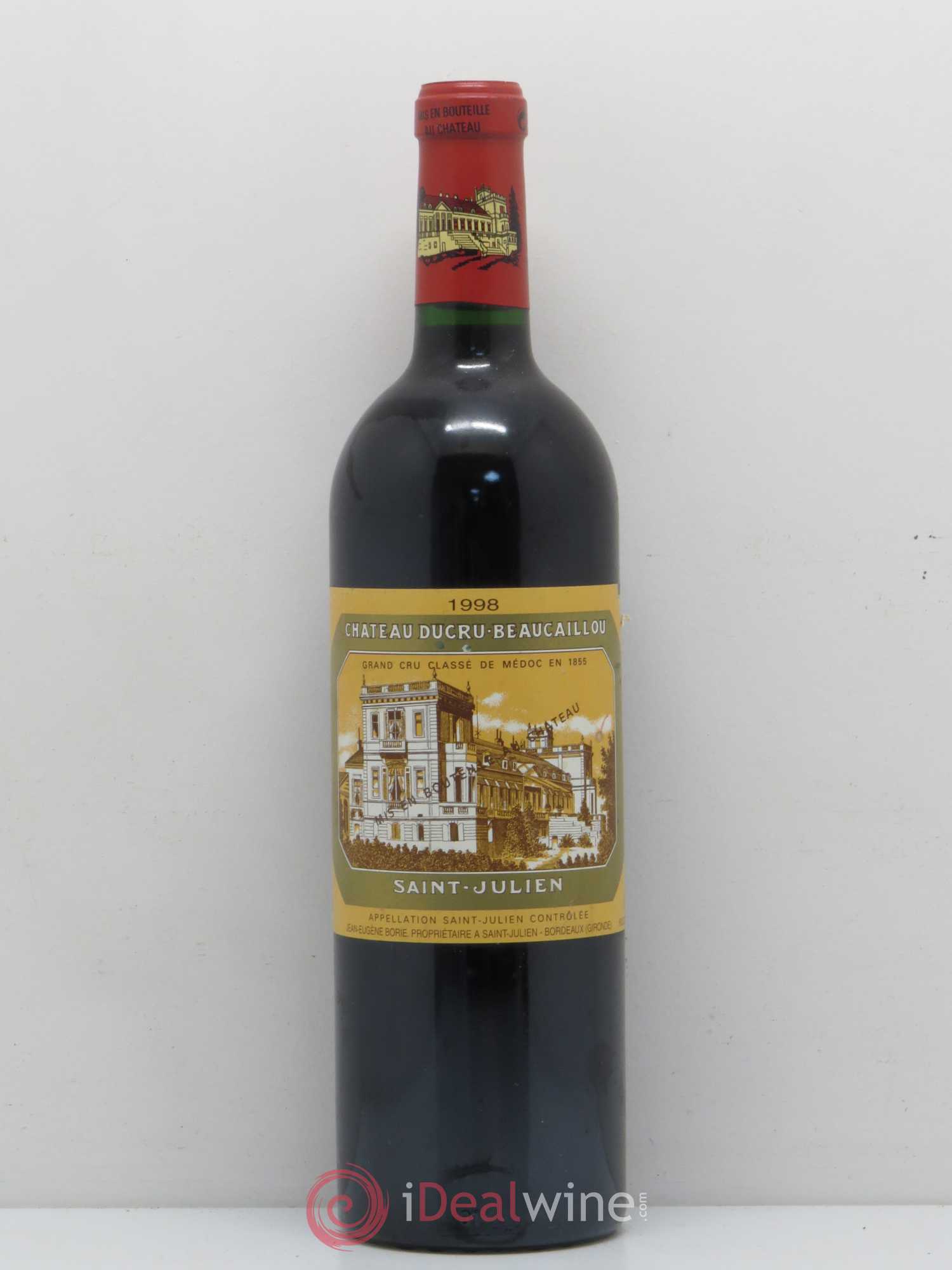 Château Ducru Beaucaillou 2ème Grand Cru Classé 1998 - Lot de 1 bouteille - 0