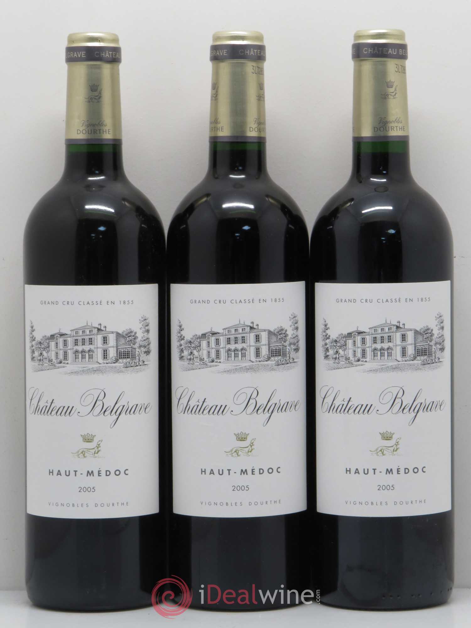 Château Belgrave 5ème Grand Cru Classé 2005 - Lot de 12 bouteilles - 4