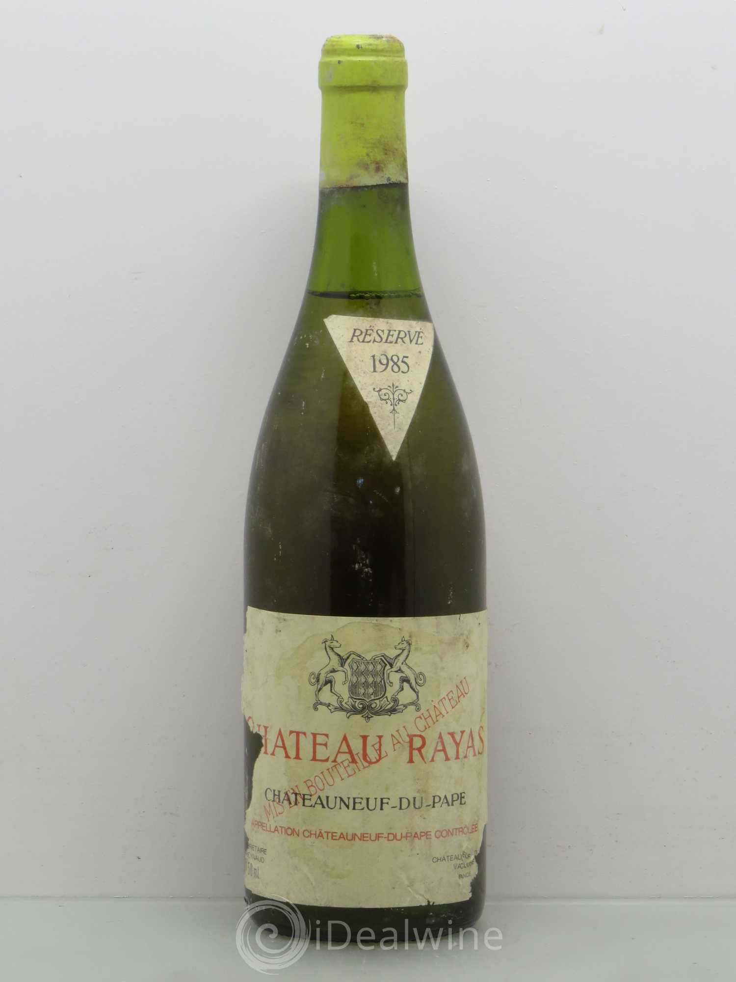 Châteauneuf-du-Pape Château Rayas Emmanuel Reynaud 1985 - Lot de 1 bouteille - 0