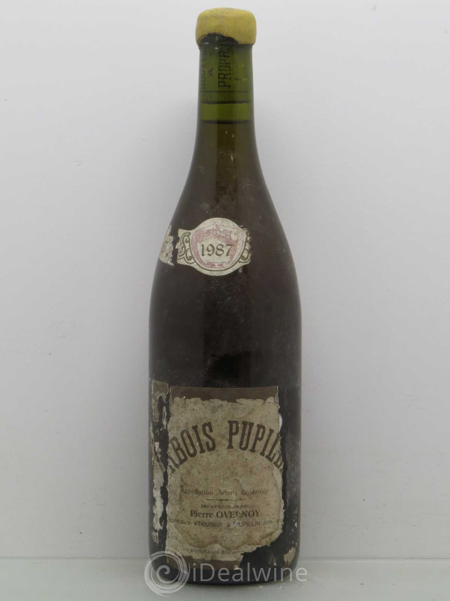 Arbois-Pupillin Savagnin (cire jaune) Overnoy-Houillon (Domaine) 1987 - Lot de 1 bouteille - 0