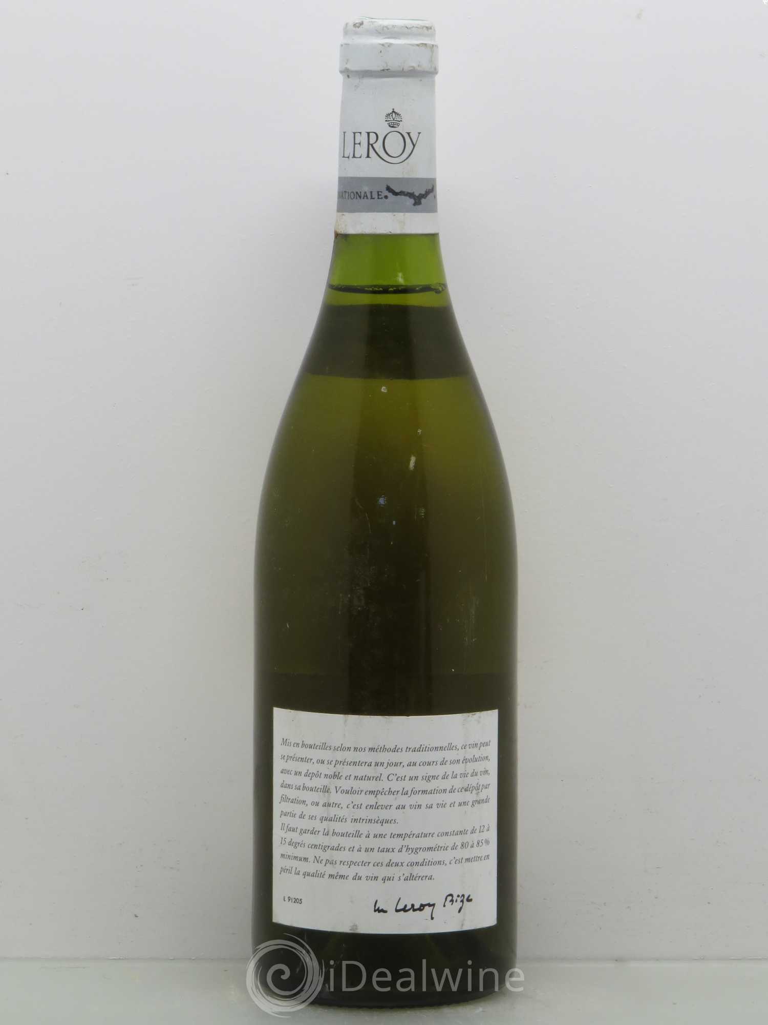 Meursault Perrieres Leroy SA 1991 - Posten von 1 Flasche - 1