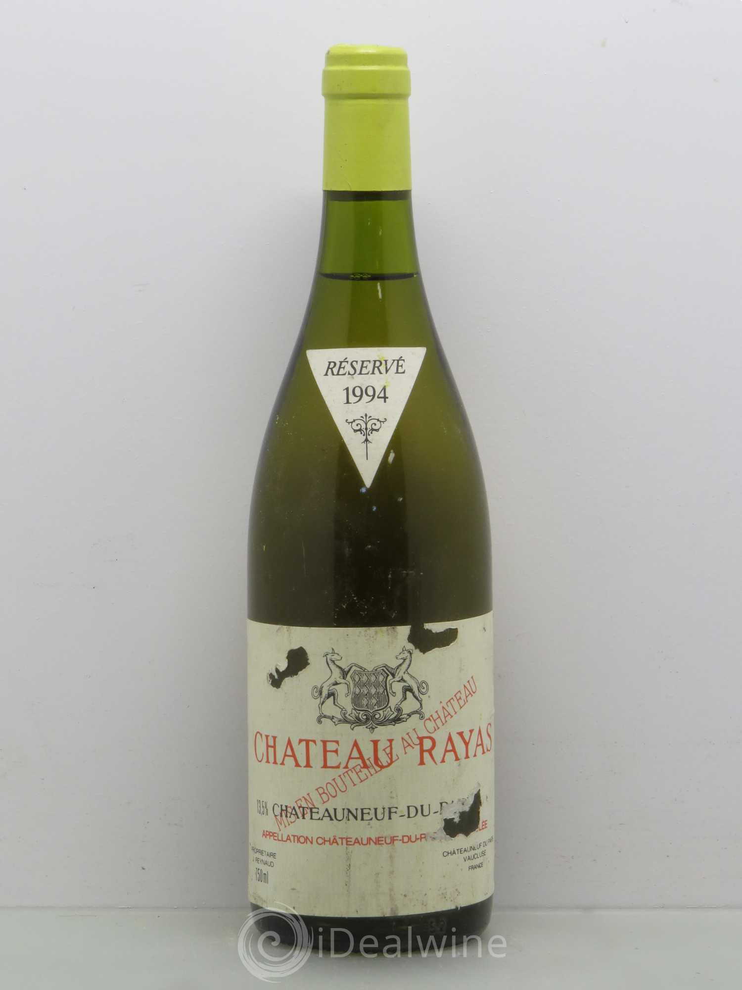Châteauneuf-du-Pape Château Rayas Emmanuel Reynaud 1994 - Lot de 1 bouteille - 0