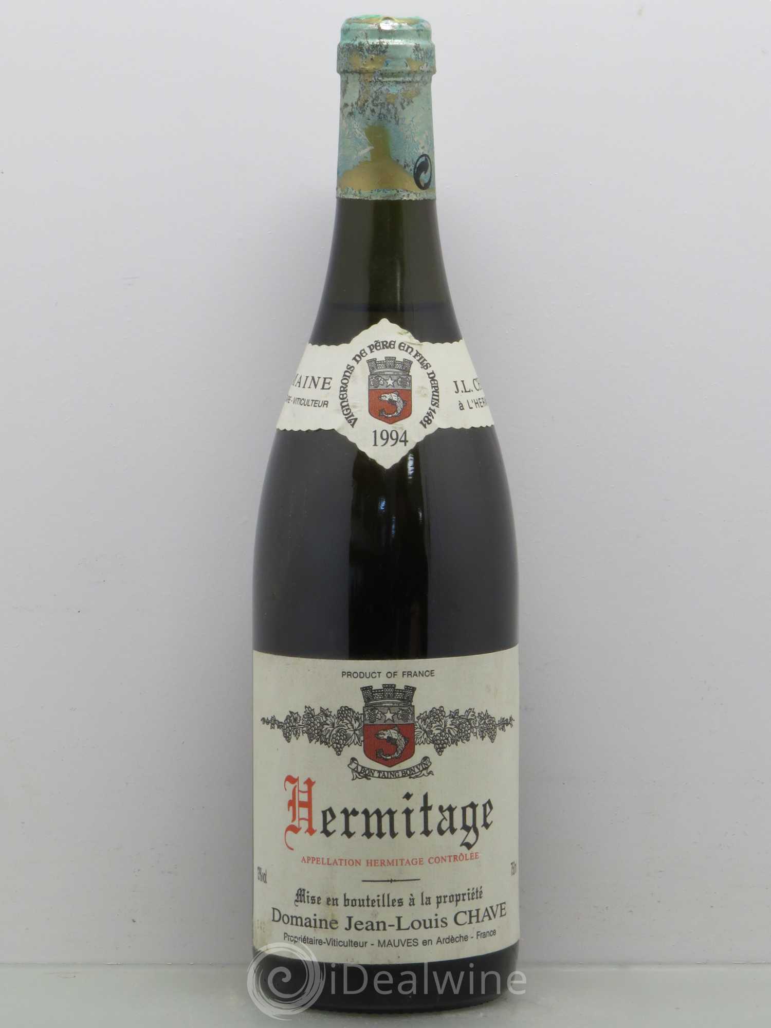 Hermitage Jean-Louis Chave 1994 - Lot de 1 bouteille - 0