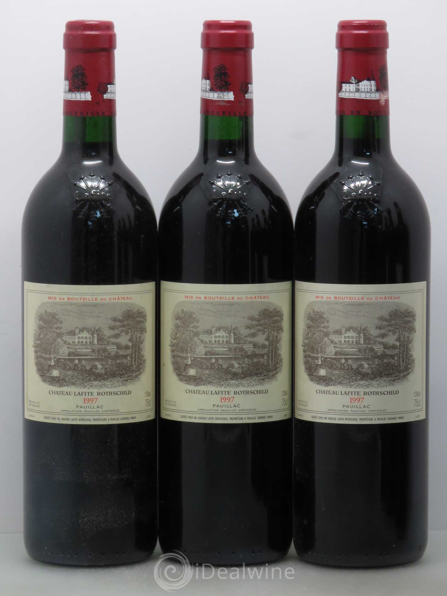 Château Lafite Rothschild 1er Grand Cru Classé 1997 - Lot de 6 bouteilles - 1