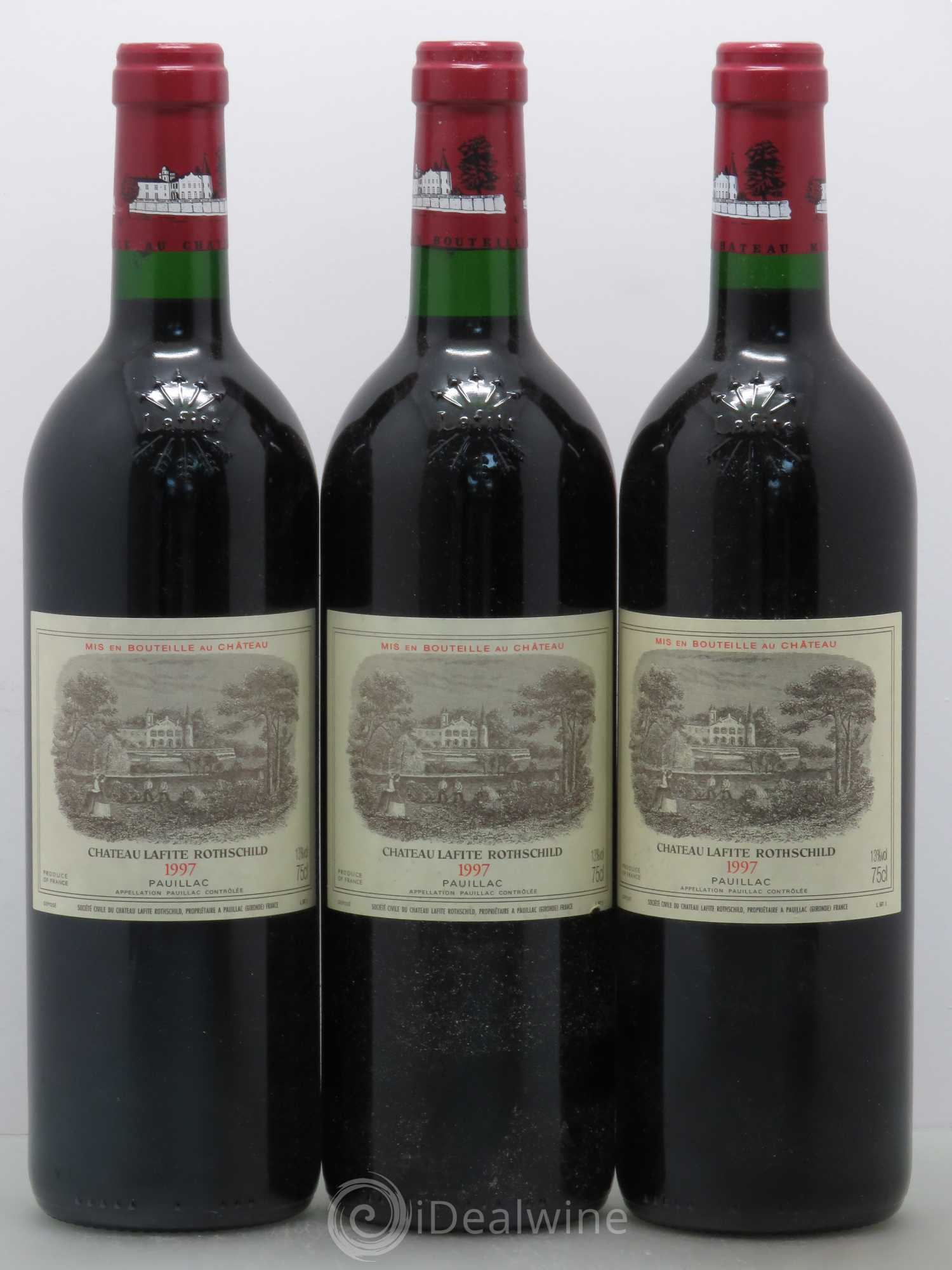 Château Lafite Rothschild 1er Grand Cru Classé 1997 - Lot de 6 bouteilles - 2