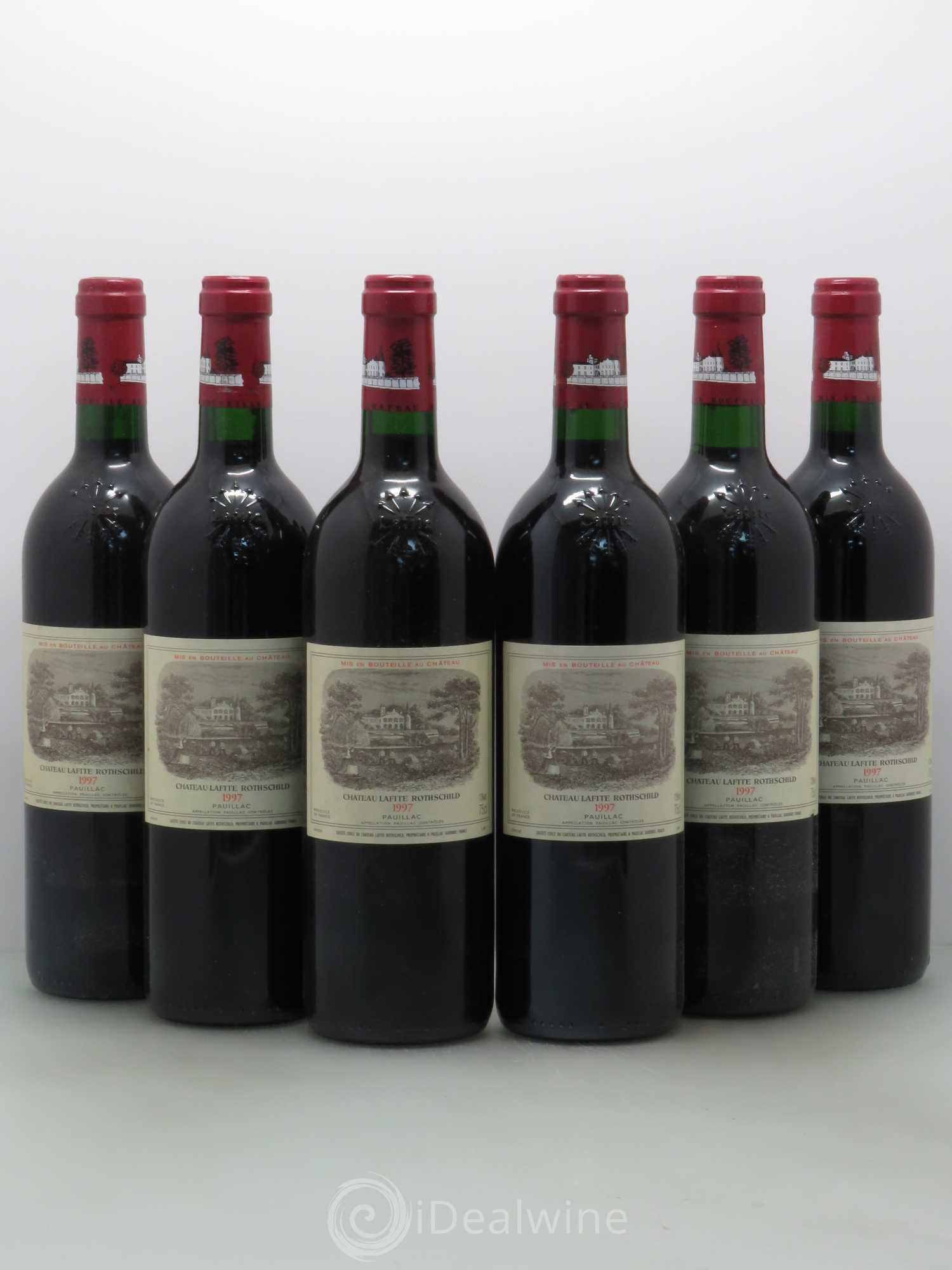 Château Lafite Rothschild 1er Grand Cru Classé 1997 - Lot de 6 bouteilles - 0