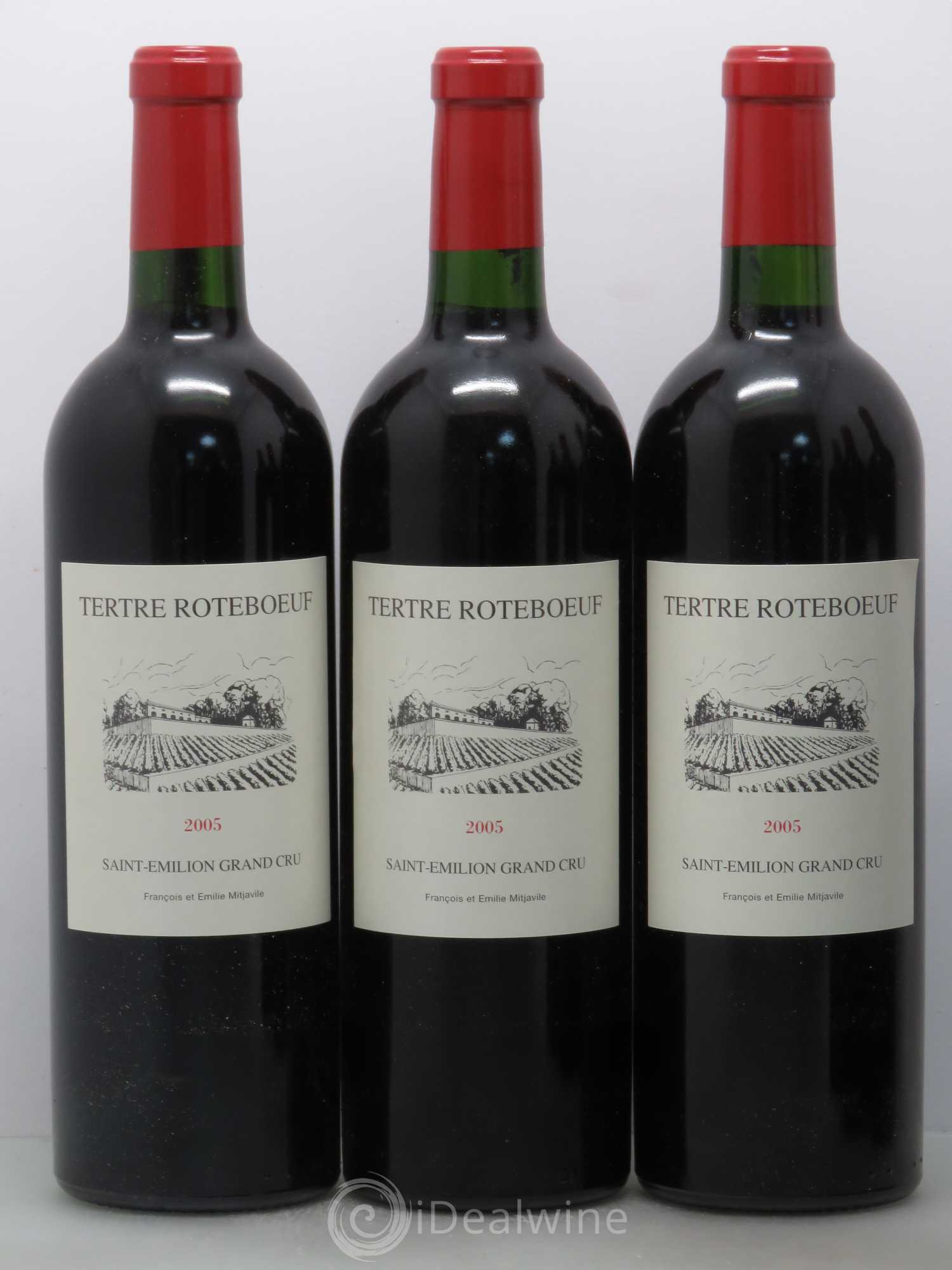 Château Tertre Roteboeuf 2005 - Posten von 6 Flaschen - 1