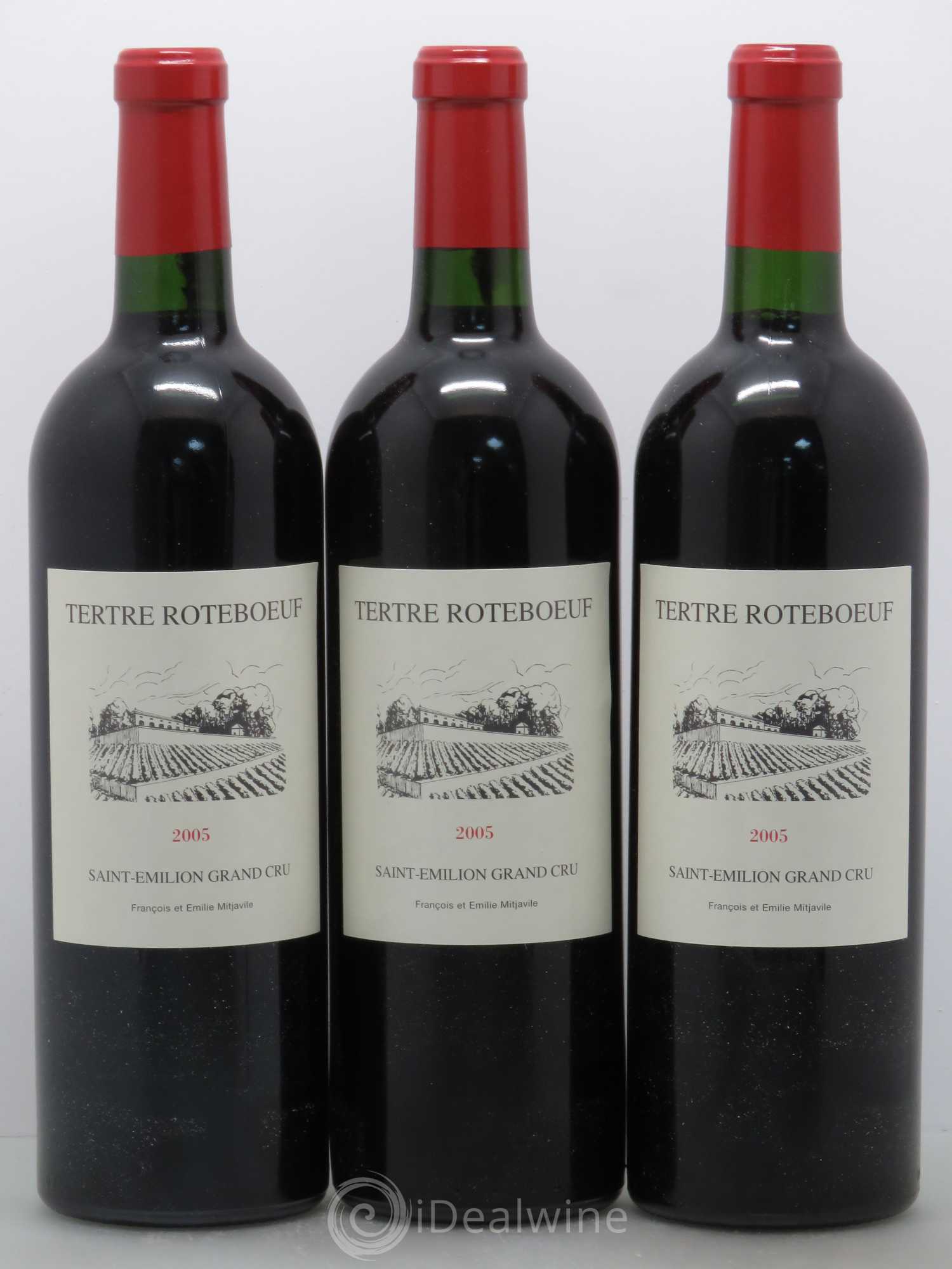 Château Tertre Roteboeuf 2005 - Posten von 6 Flaschen - 2