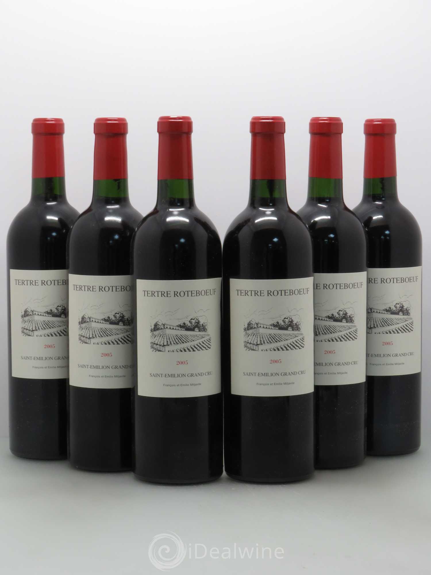 Château Tertre Roteboeuf 2005 - Posten von 6 Flaschen - 0