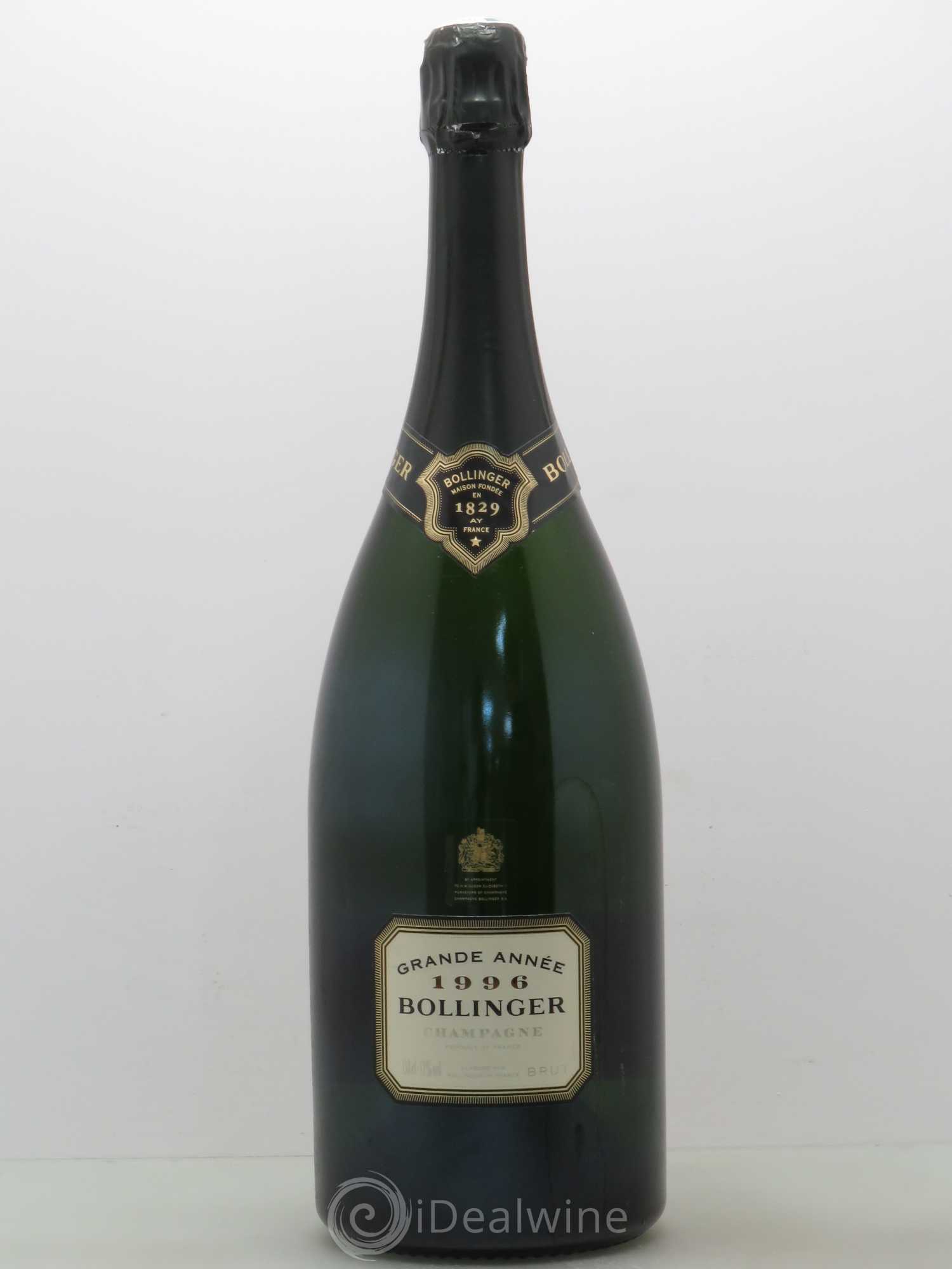 La Grande Année Brut Bollinger (Coffret Prestige) 1996 - Lot de 1 magnum - 0