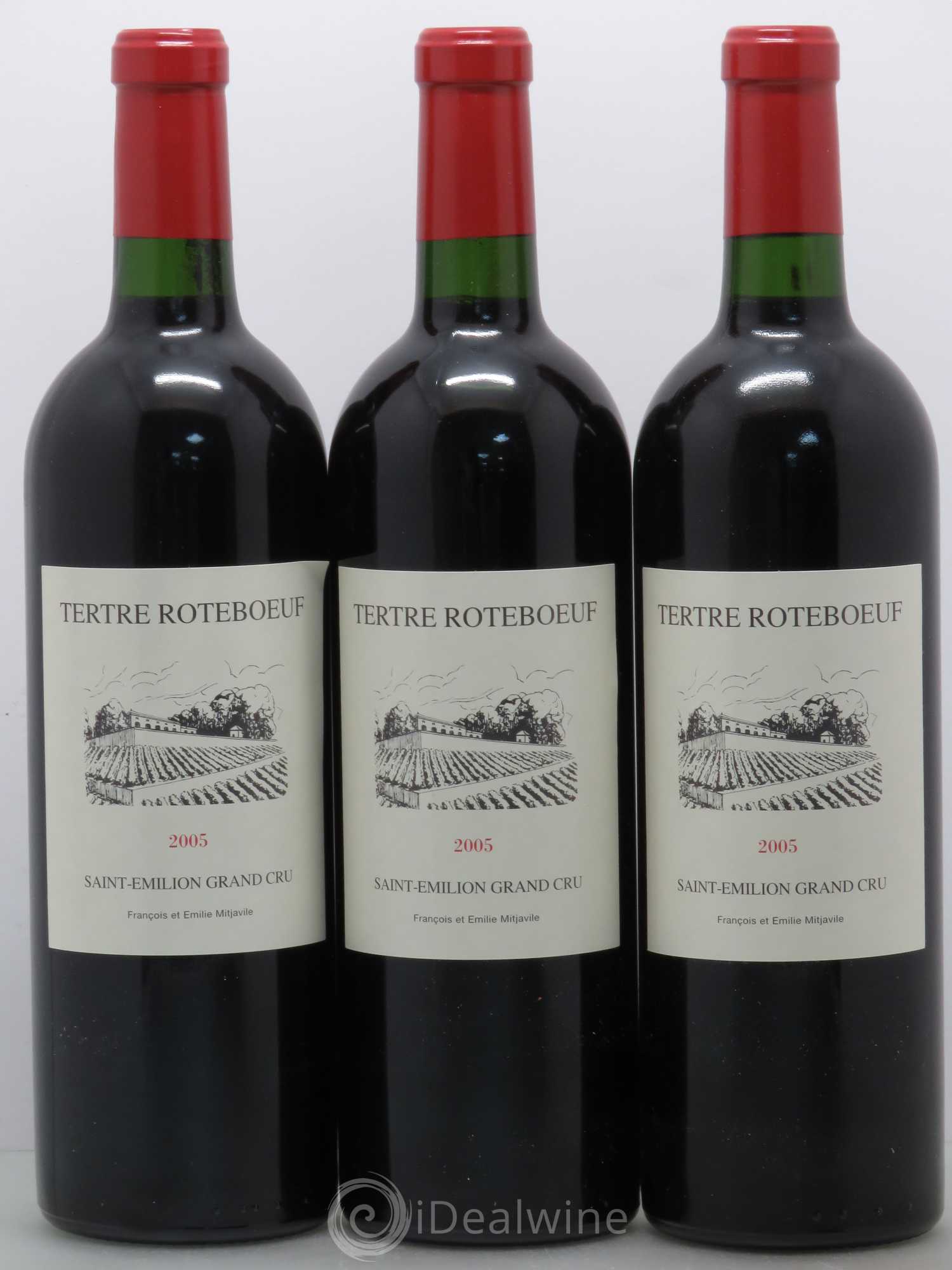 Château Tertre Roteboeuf 2005 - Posten von 6 Flaschen - 2