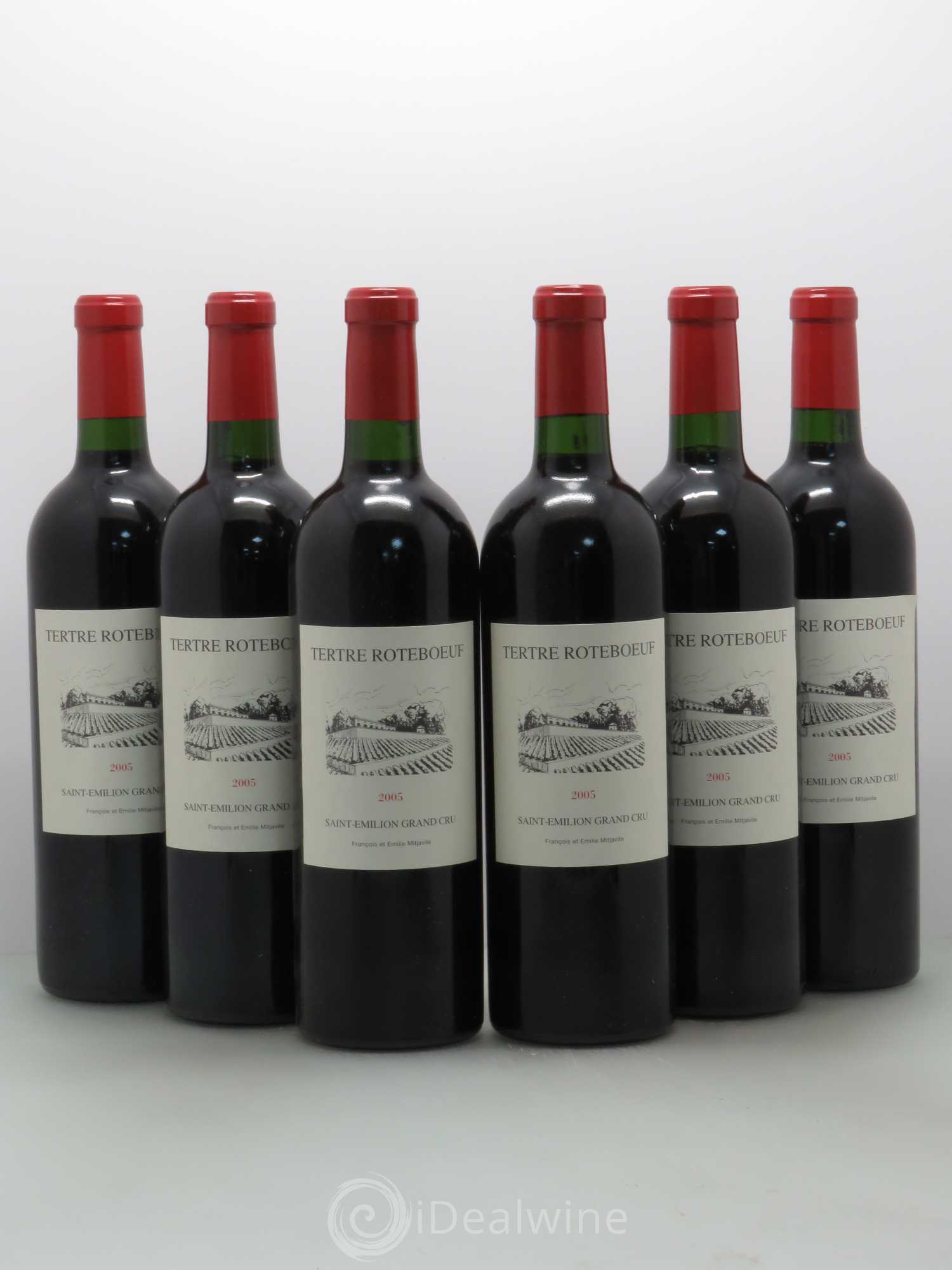 Château Tertre Roteboeuf 2005 - Posten von 6 Flaschen - 0