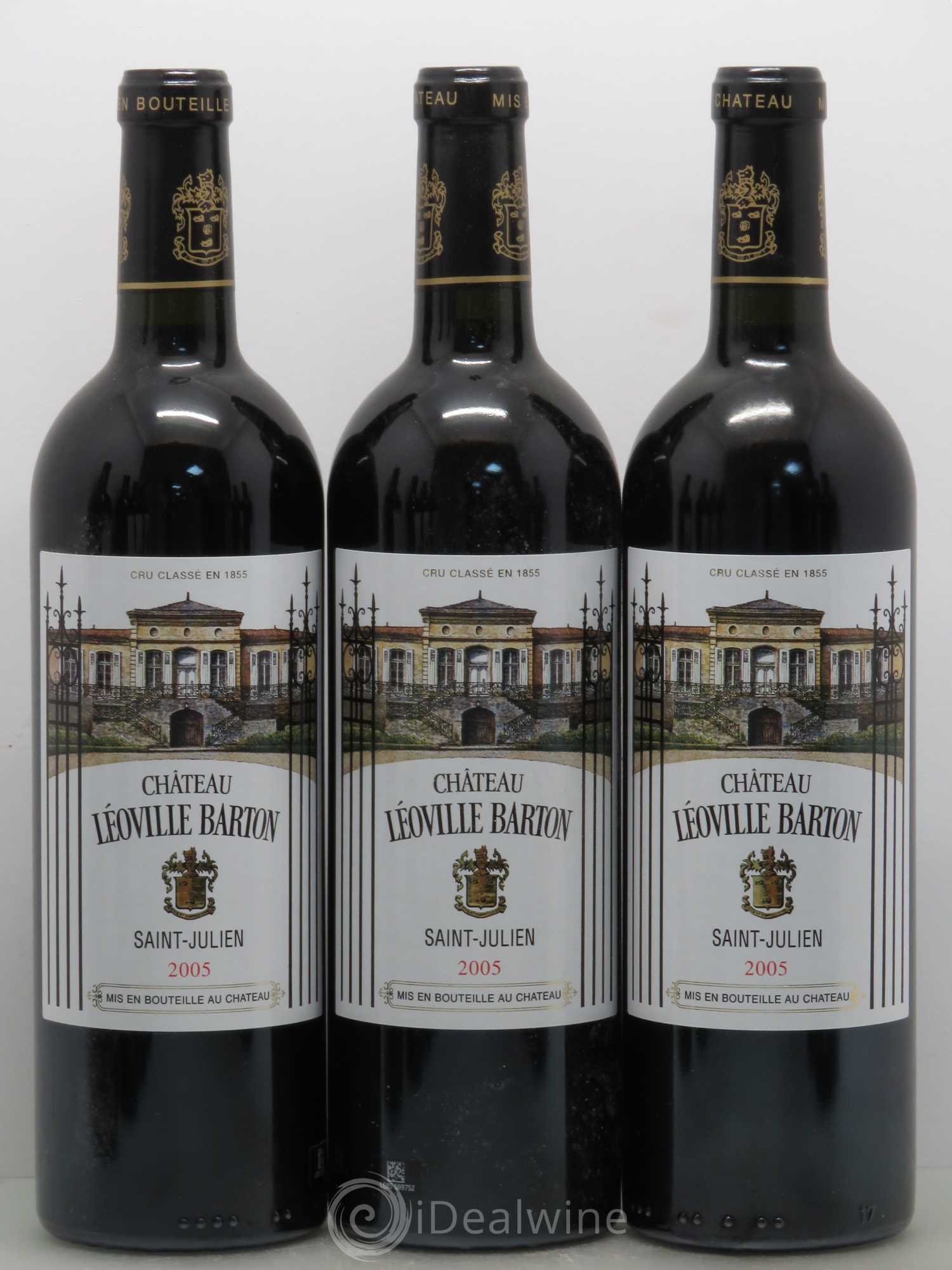 Château Léoville Barton 2ème Grand Cru Classé 2005 - Lot de 12 bouteilles - 2