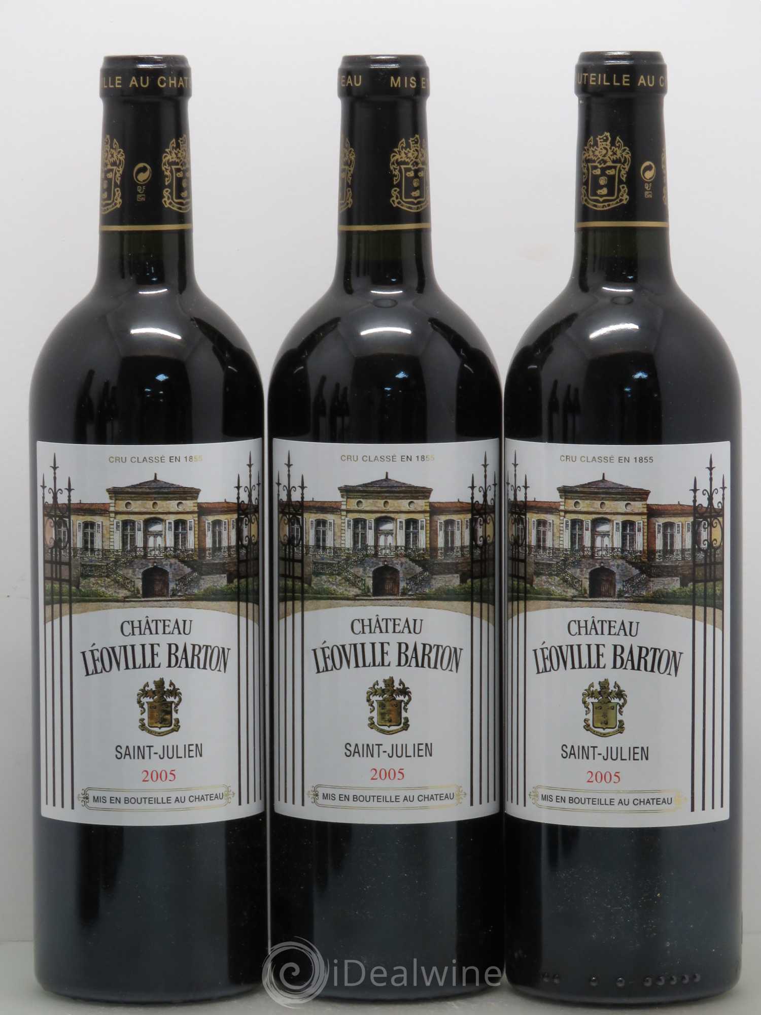 Château Léoville Barton 2ème Grand Cru Classé 2005 - Lot de 12 bouteilles - 3