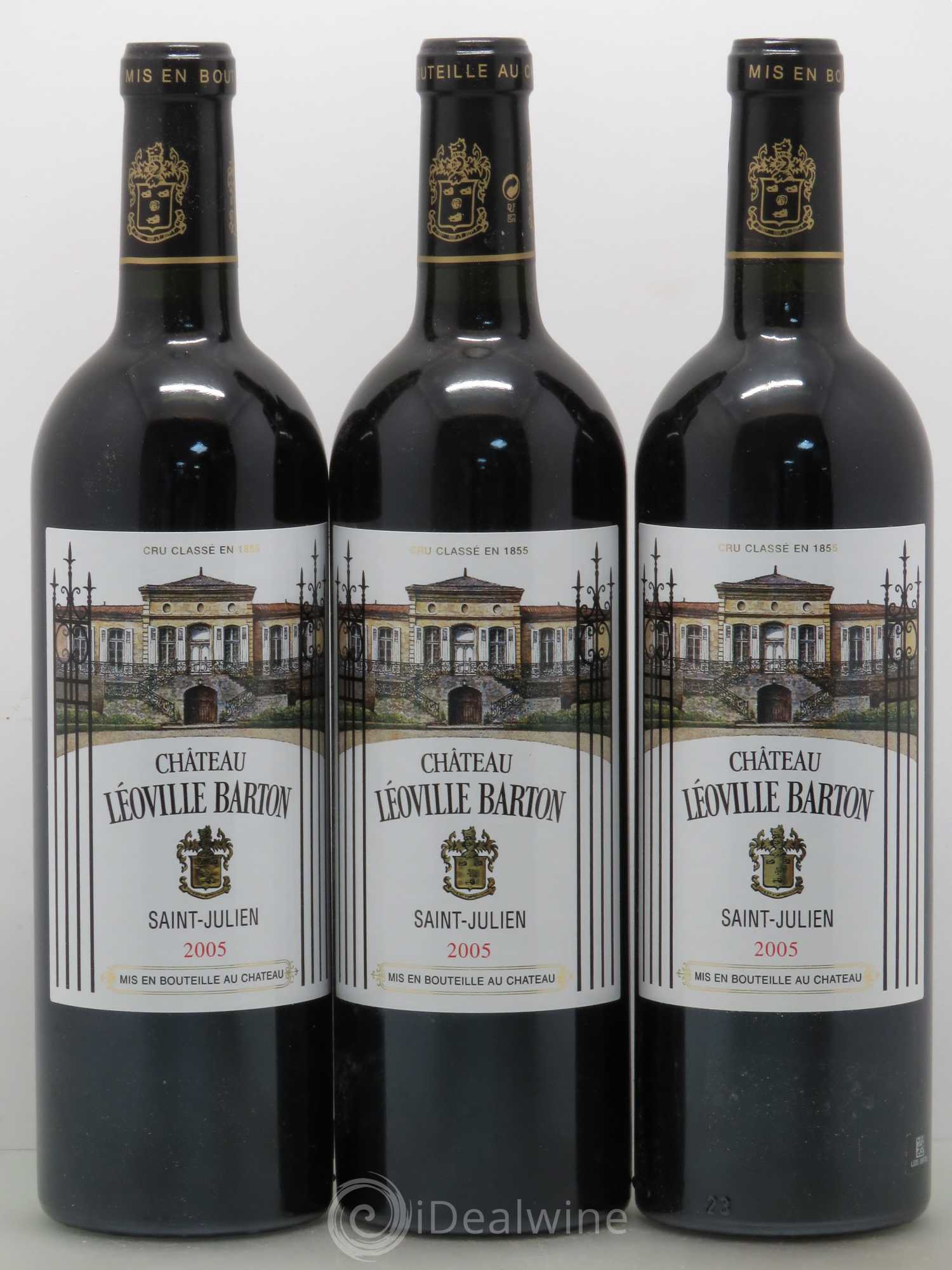 Château Léoville Barton 2ème Grand Cru Classé 2005 - Lot de 12 bouteilles - 4