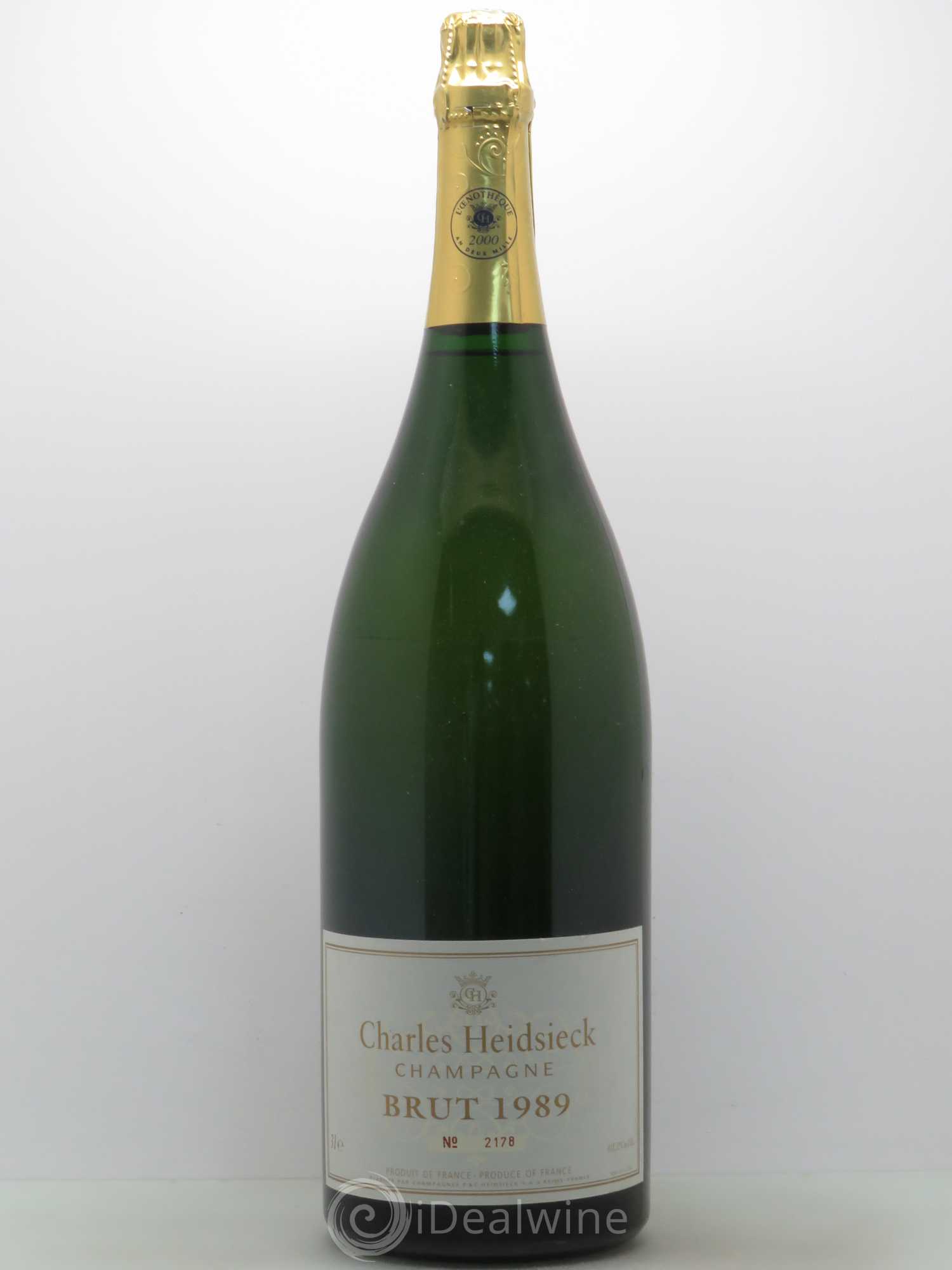 Champagne Charles Heidsieck Oenothèque (coffret) 1989 - Posten von 1 Jeroboam - 0