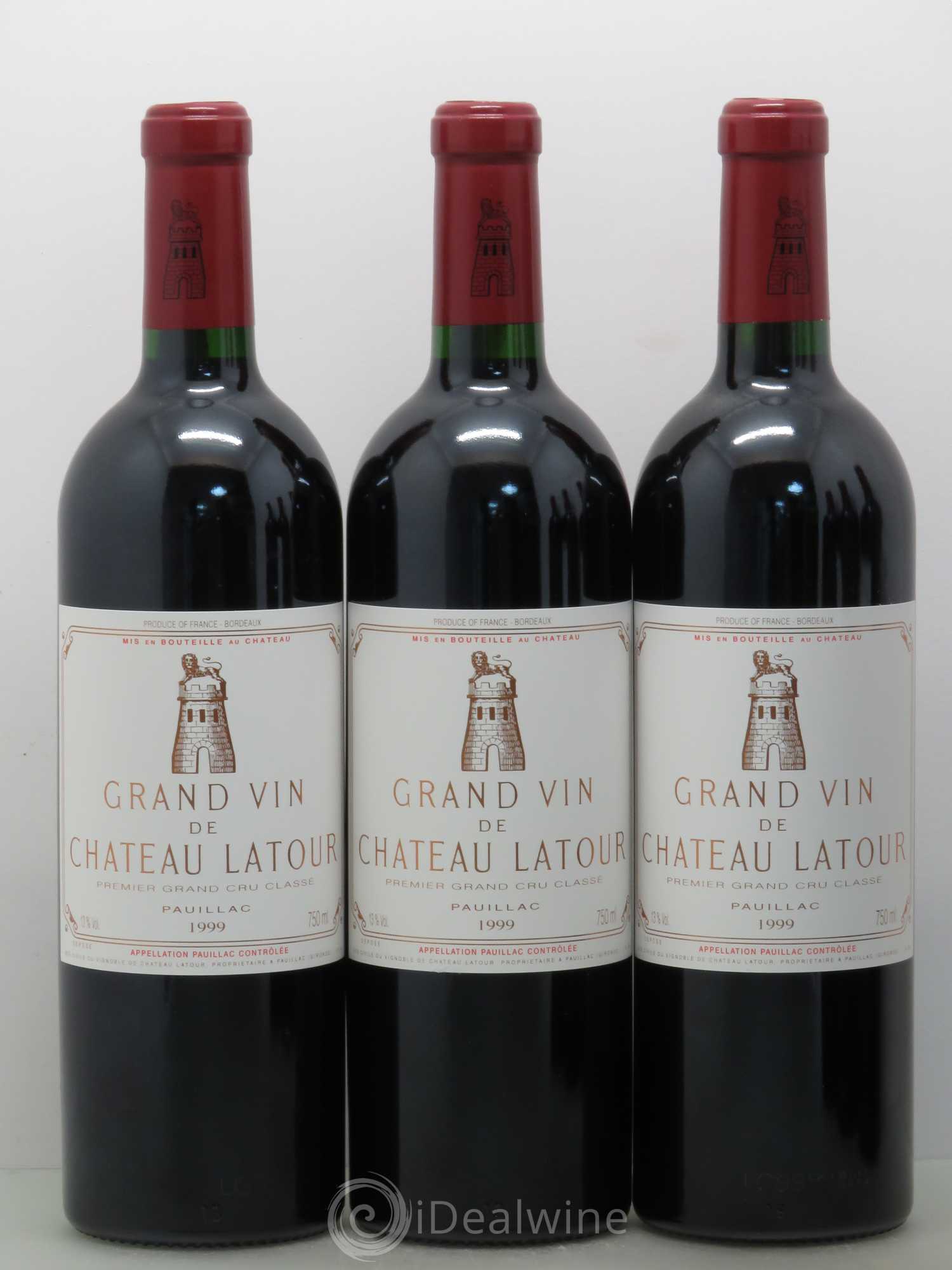 Château Latour 1er Grand Cru Classé 1999 - Lot de 6 bouteilles - 1