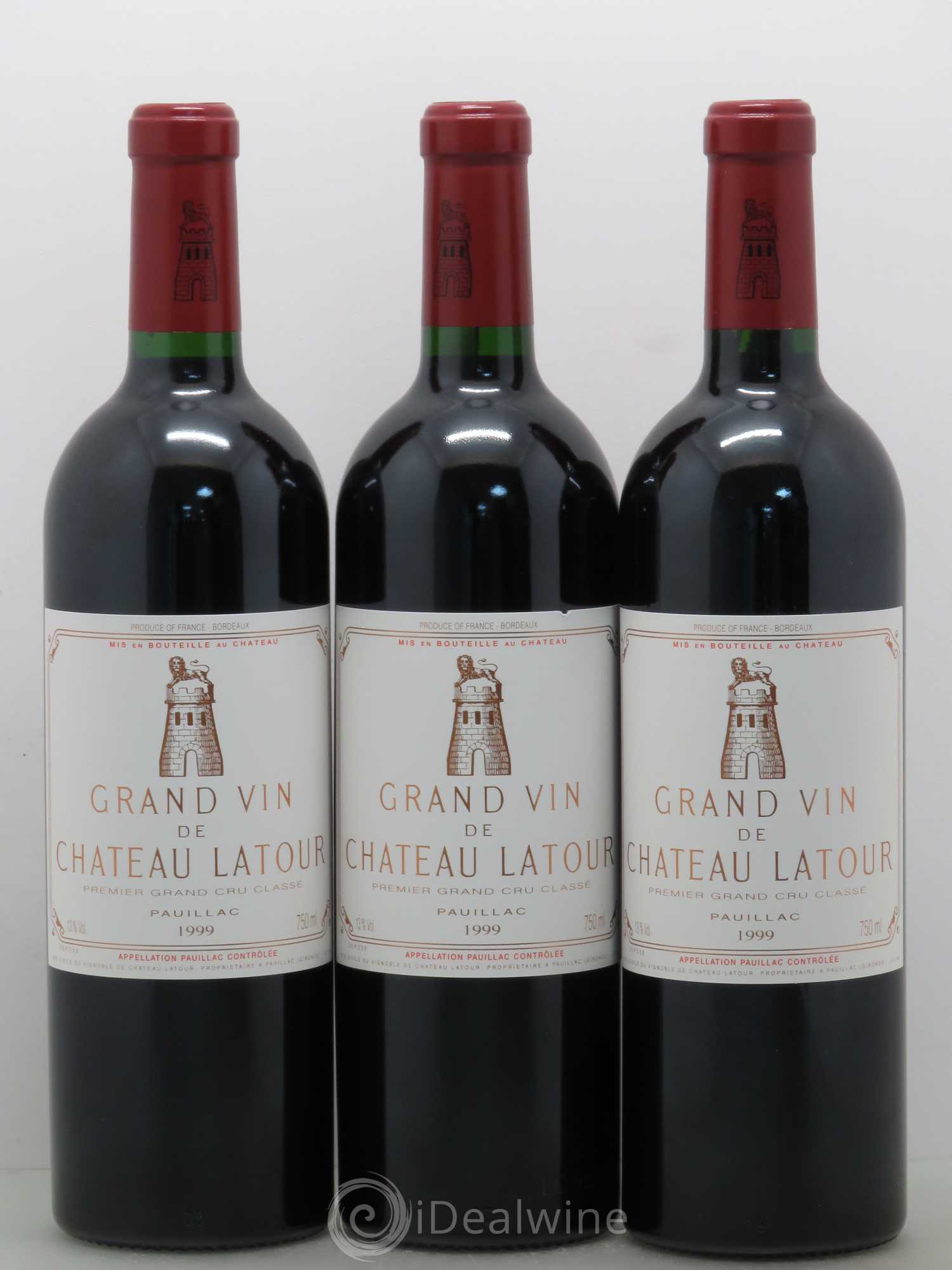 Château Latour 1er Grand Cru Classé 1999 - Lot de 6 bouteilles - 2