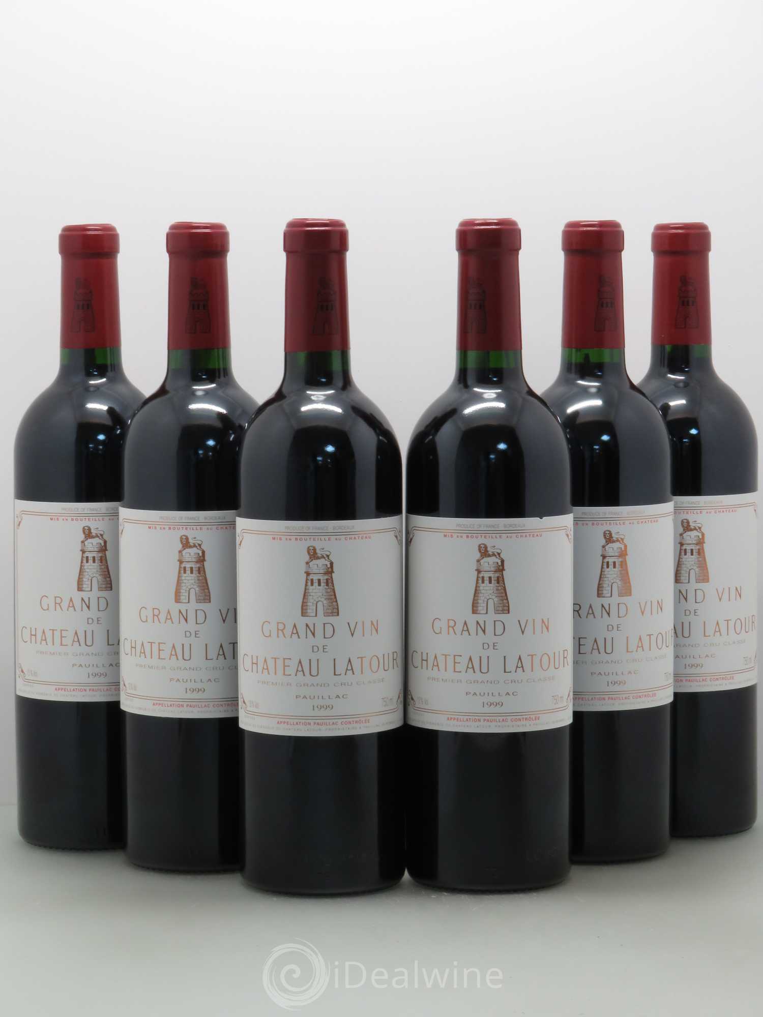 Château Latour 1er Grand Cru Classé 1999 - Lot de 6 bouteilles - 0
