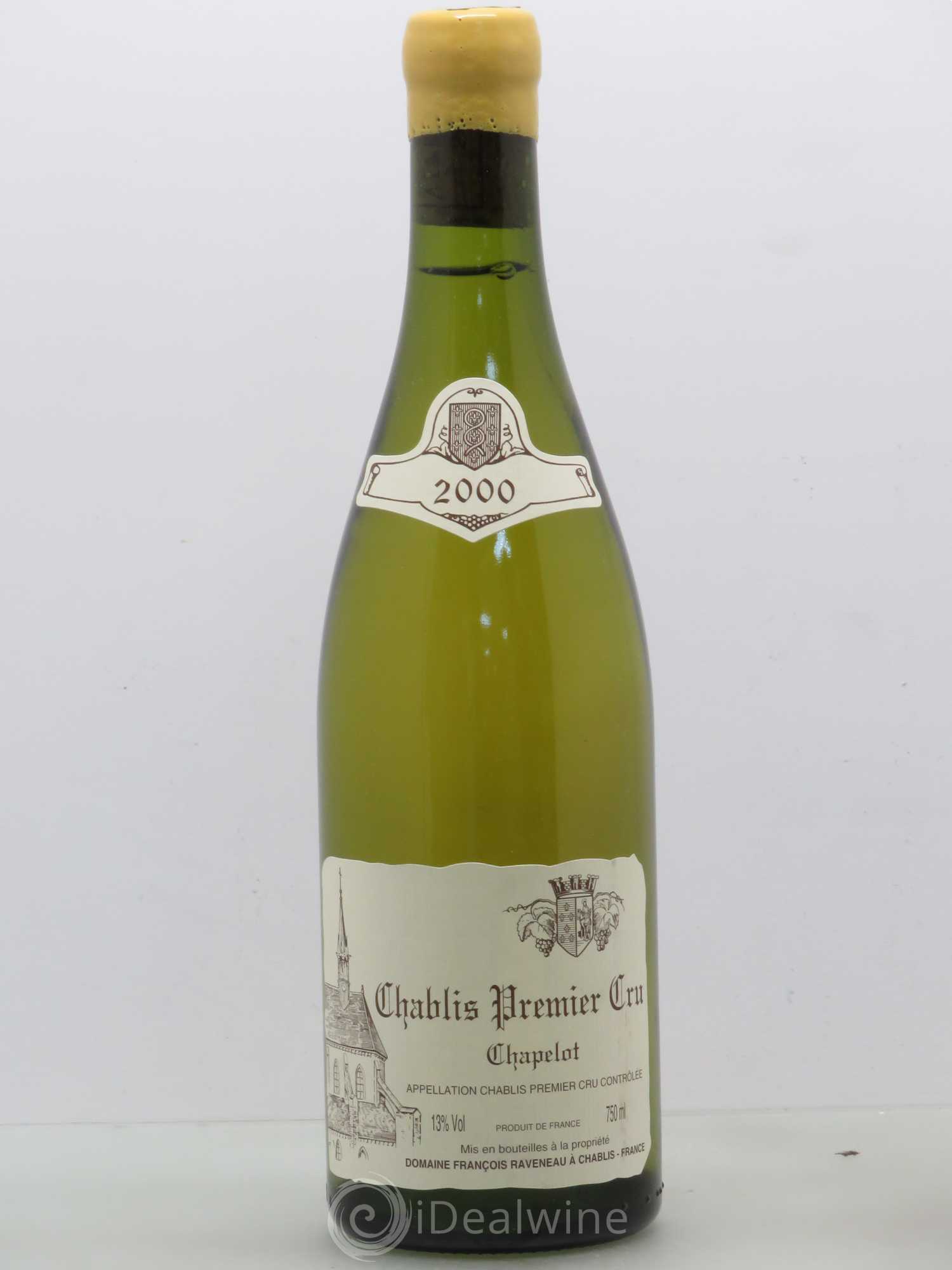 Chablis 1er Cru Chapelot Raveneau (Domaine) 2000 - Lot de 1 bouteille - 0