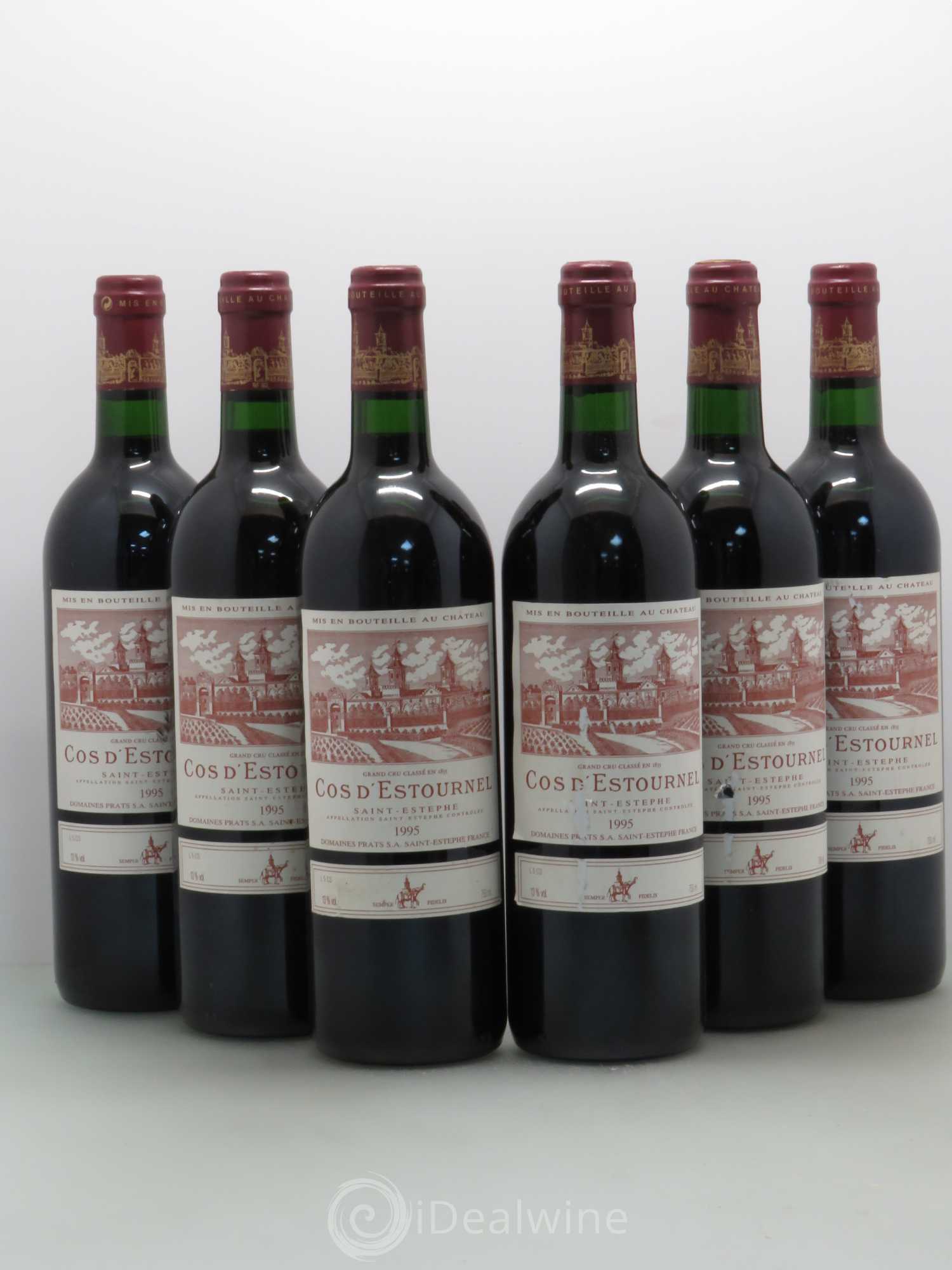 Cos d'Estournel 2ème Grand Cru Classé 1995 - Lot de 6 bouteilles - 0