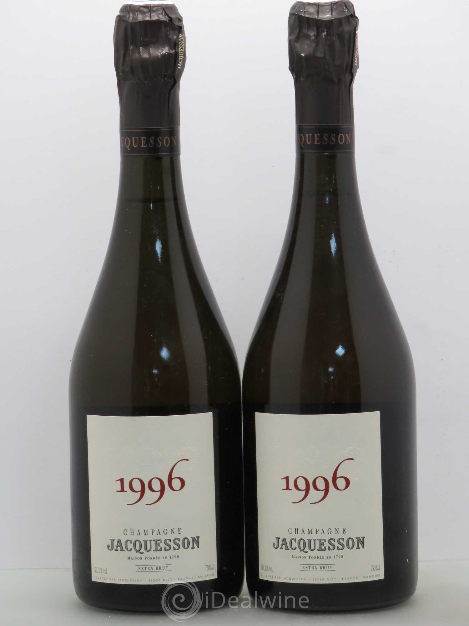 Millésimé Jacquesson 1996 - Lot de 2 bouteilles - 0