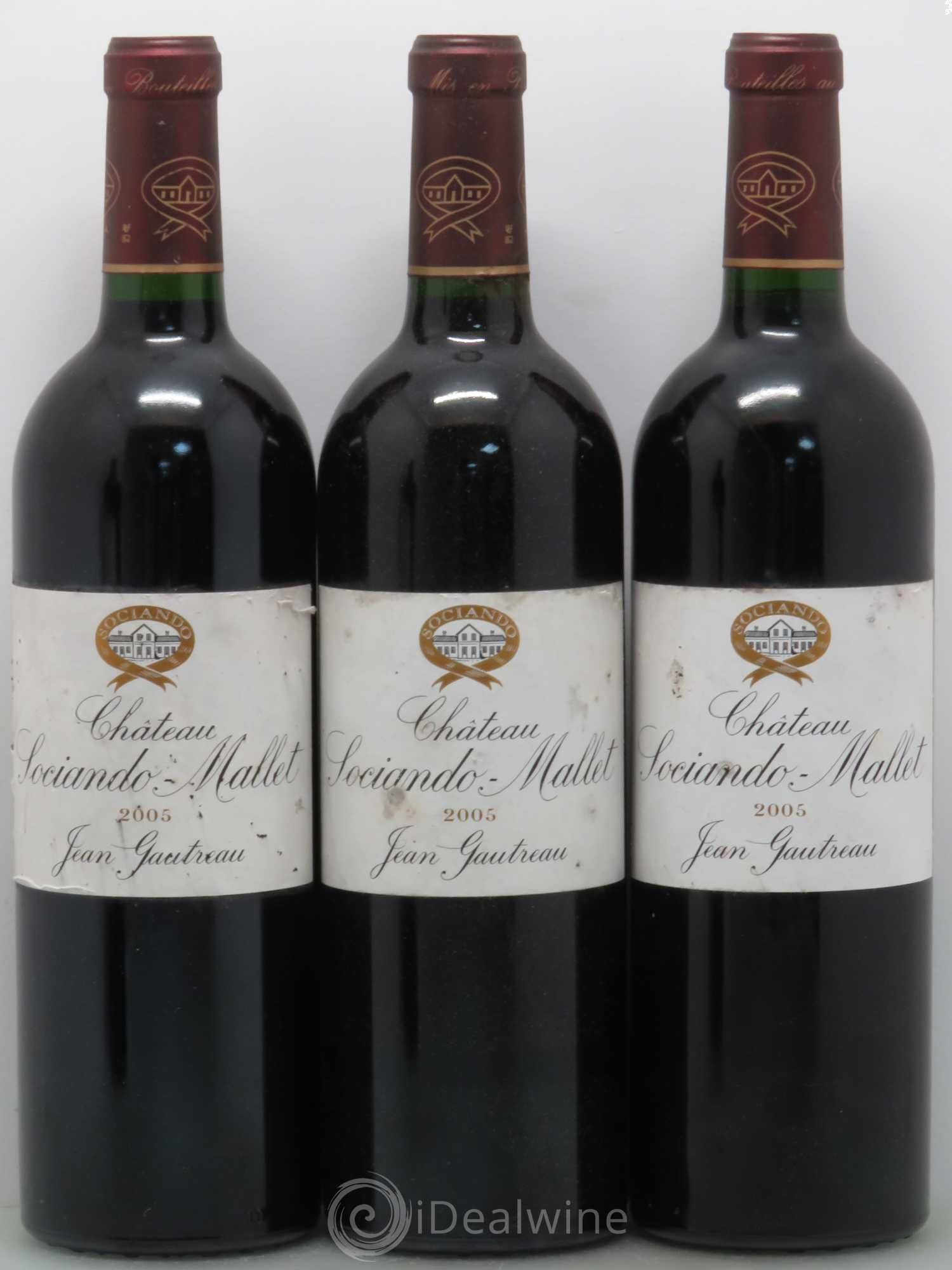 Château Sociando Mallet 2005 - Lot de 12 bouteilles - 3