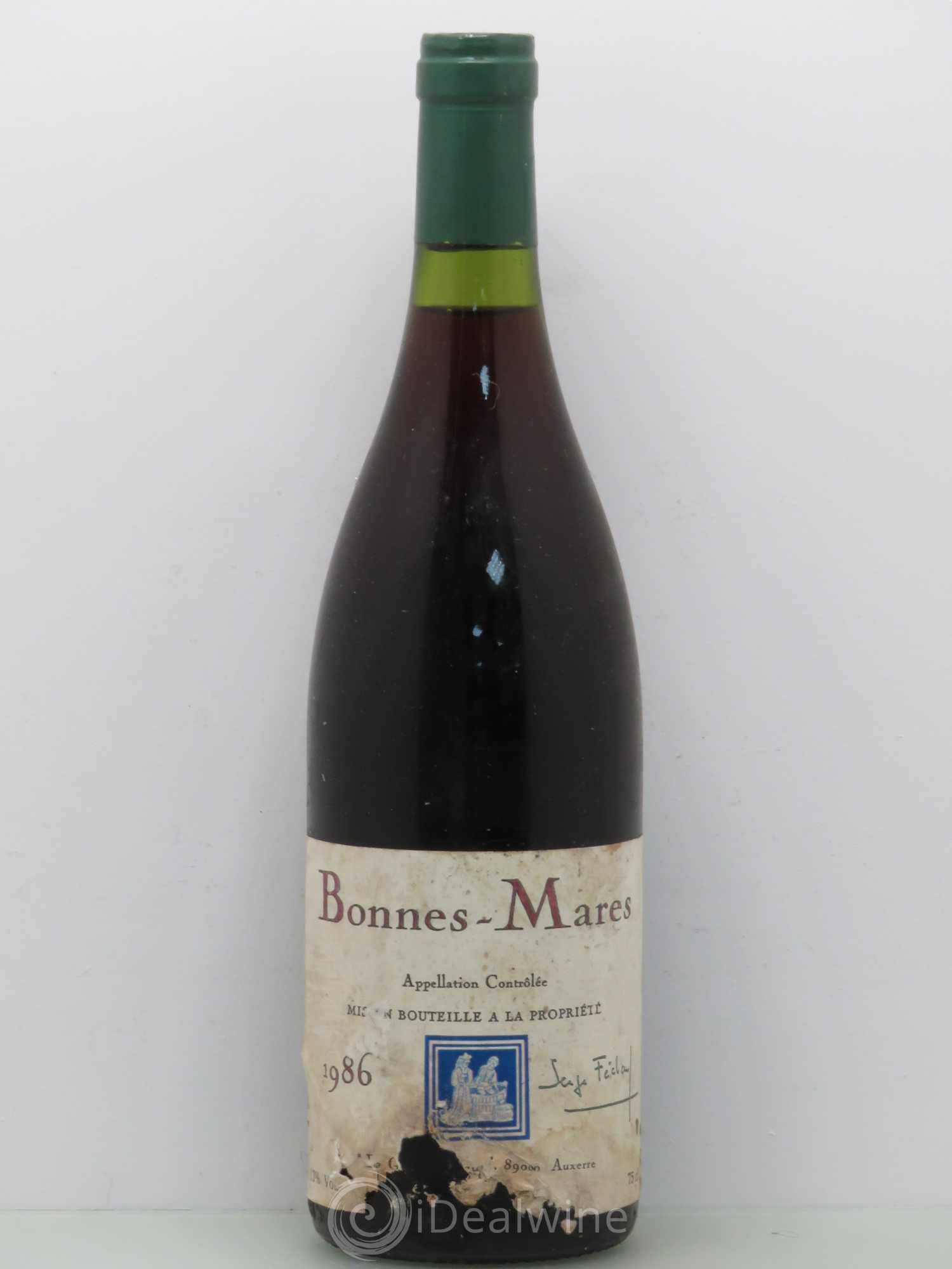 Bonnes-Mares Grand Cru Serge Féchant 1986 - Lot de 1 bouteille - 0