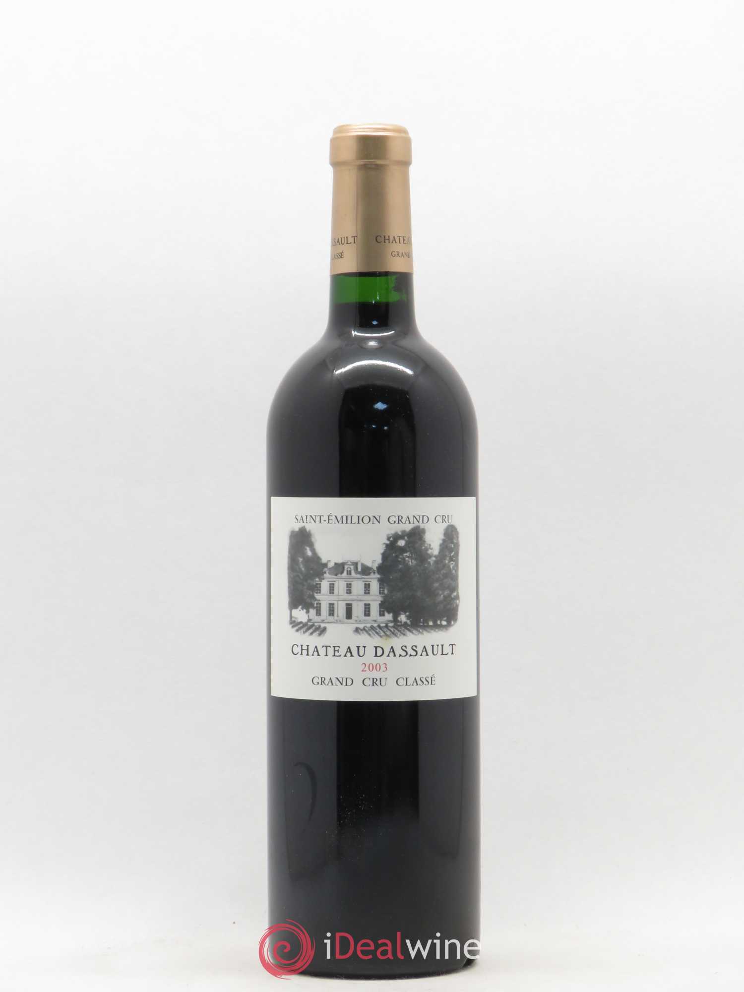 Château Dassault Grand Cru Classé 2003 - Lot de 1 bouteille - 0