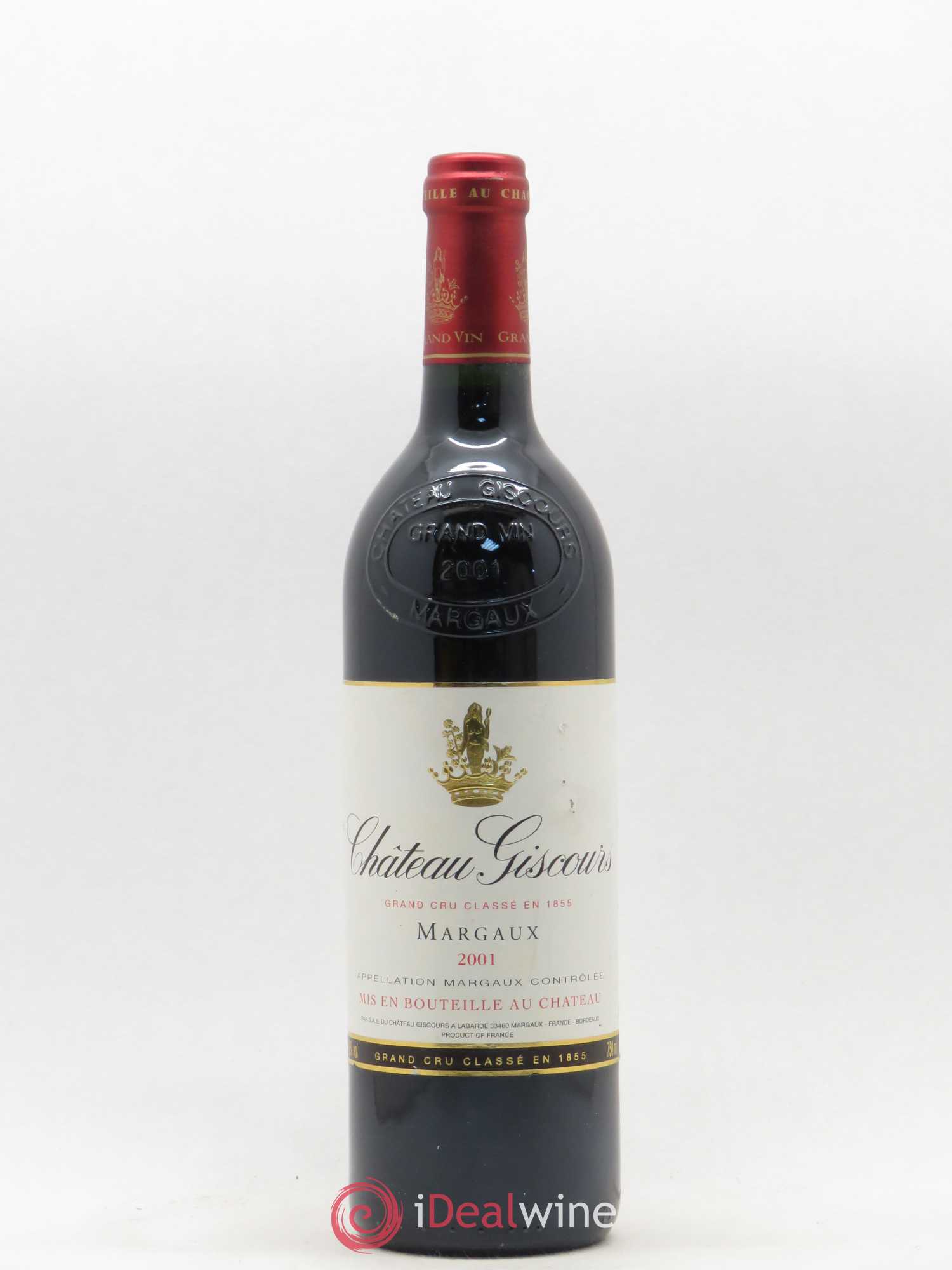 Château Giscours 3ème Grand Cru Classé 2001 - Lot de 1 bouteille - 0