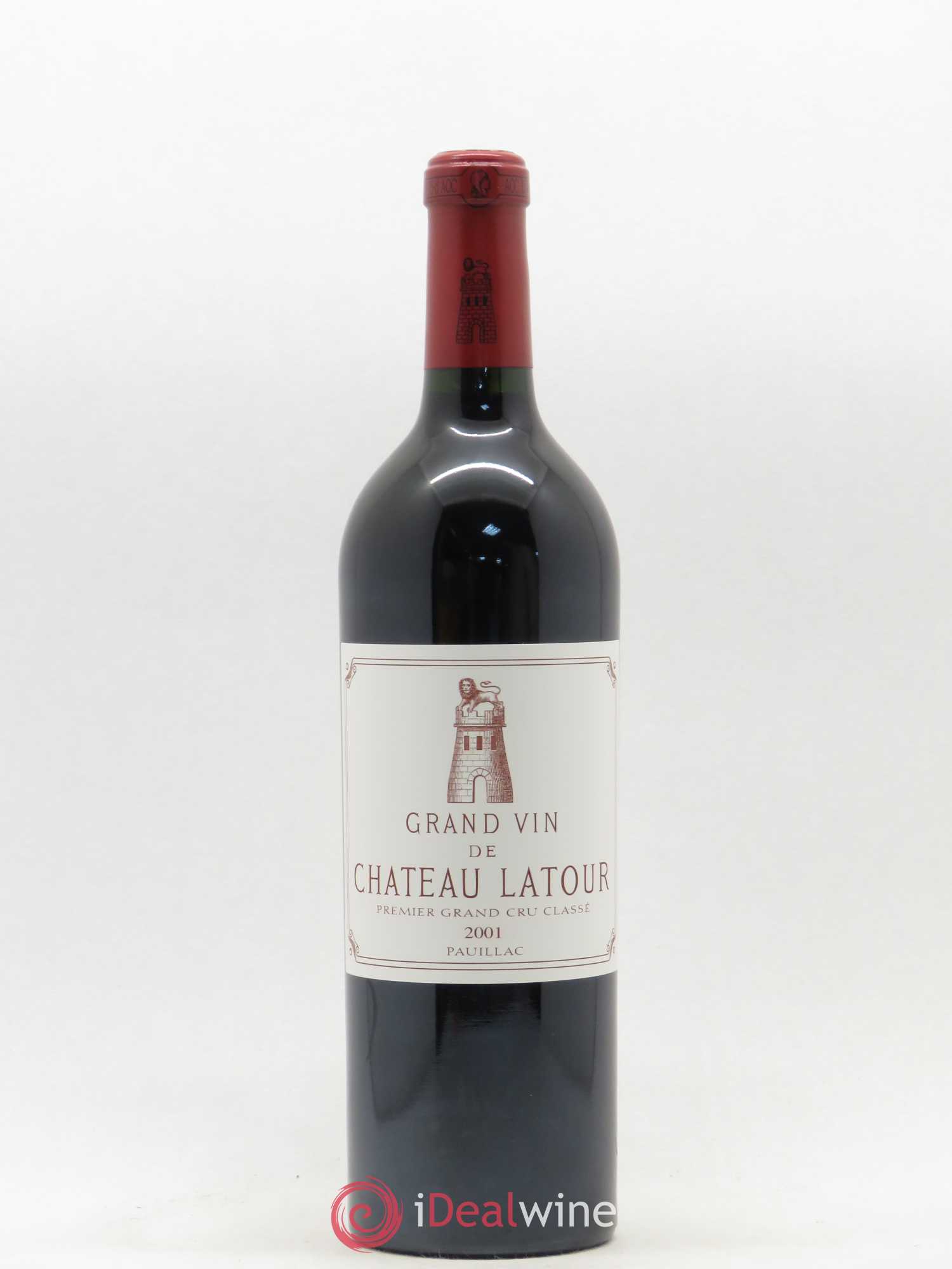 Château Latour 1er Grand Cru Classé 2001 - Lot de 1 bouteille - 0