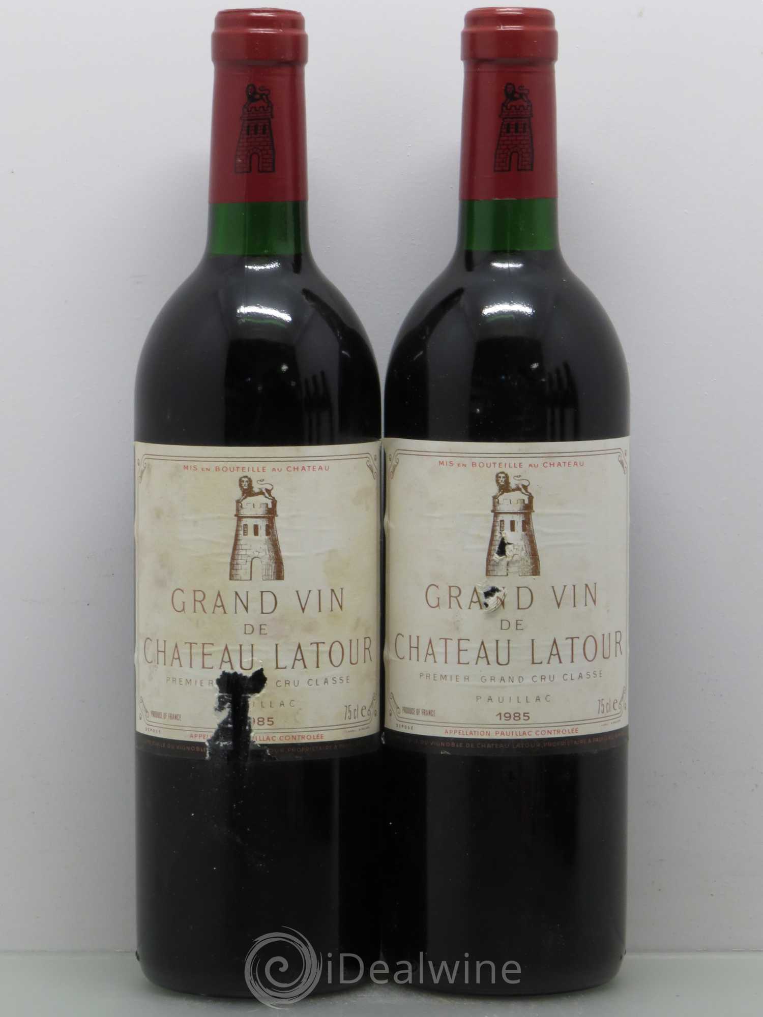 Château Latour 1er Grand Cru Classé 1985 - Lot de 5 bouteilles - 2