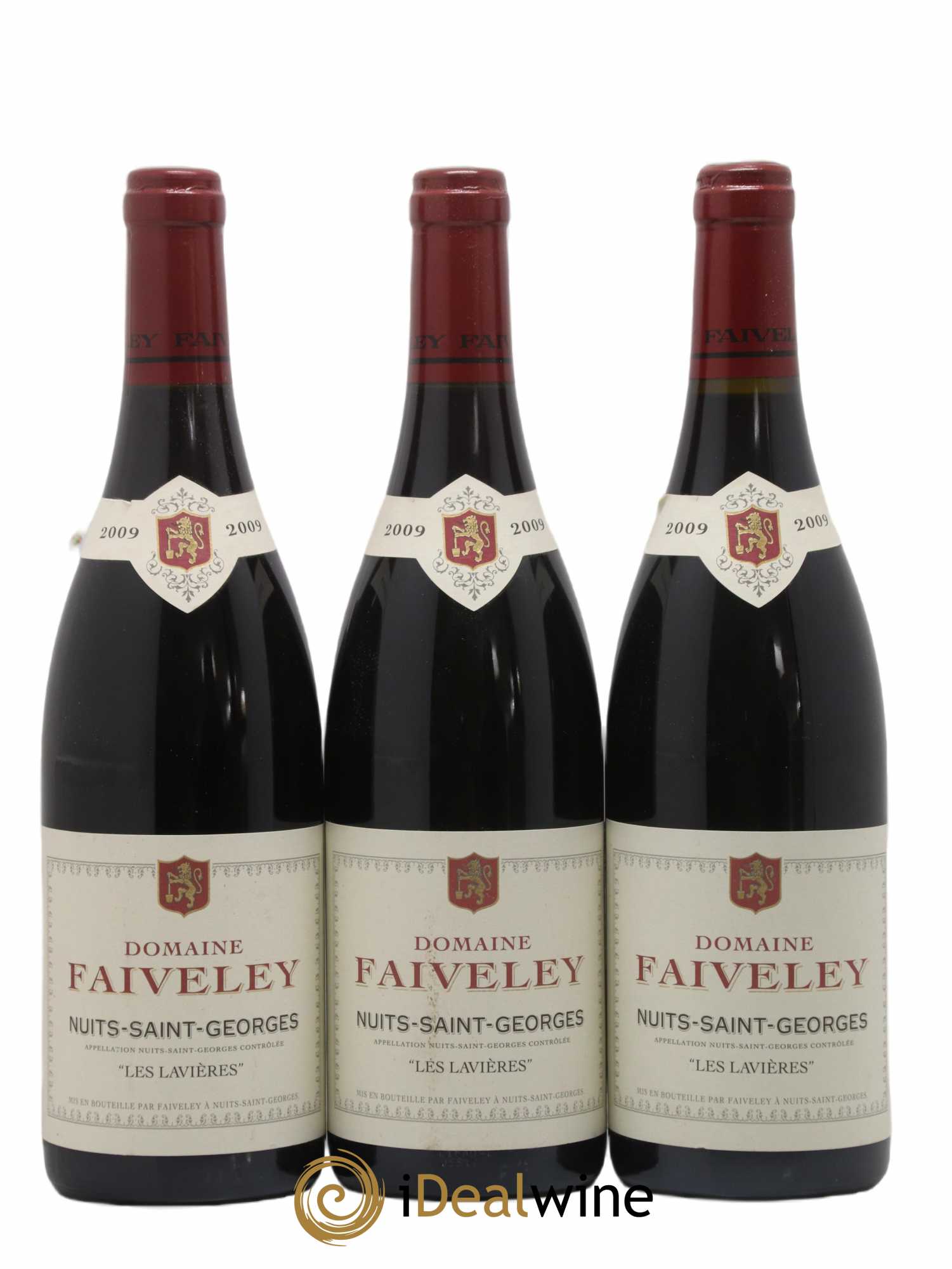 Nuits-Saint-Georges Les Lavières Faiveley 2009 - Lot de 3 bouteilles - 0