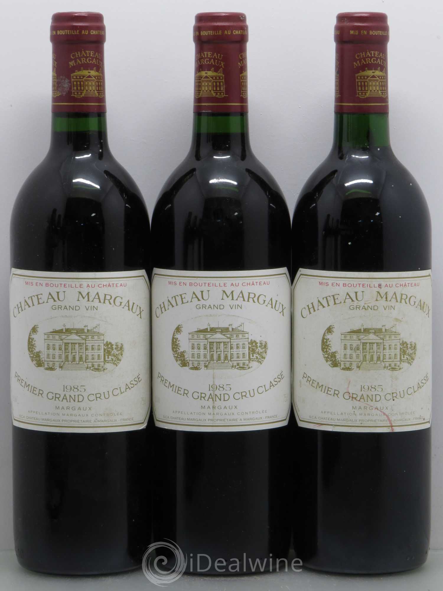 Château Margaux 1er Grand Cru Classé 1985 - Lot de 6 bouteilles - 1