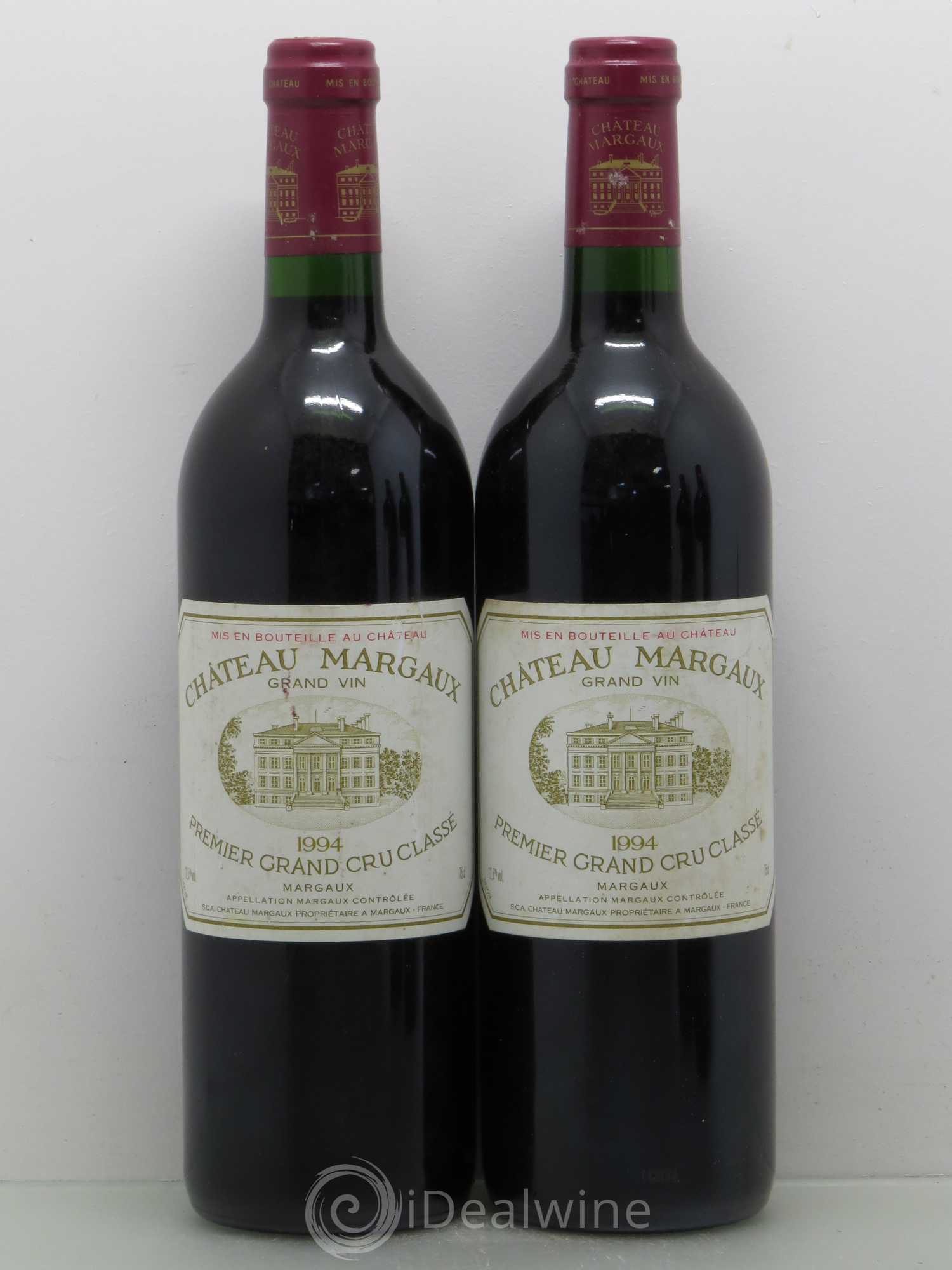 Château Margaux 1er Grand Cru Classé 1994 - Lot de 4 bouteilles - 2