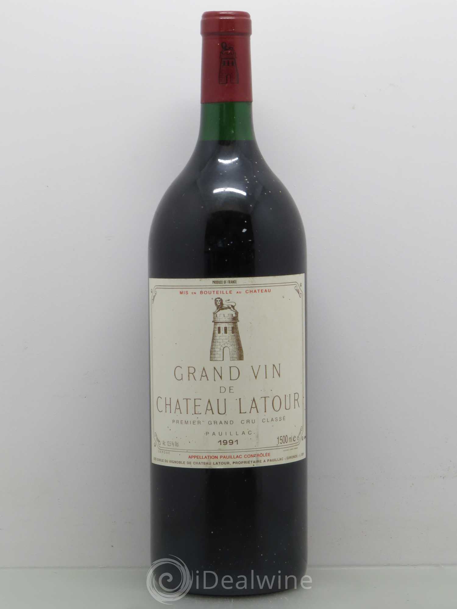 Château Latour 1er Grand Cru Classé 1991 - Lot de 1 magnum - 0