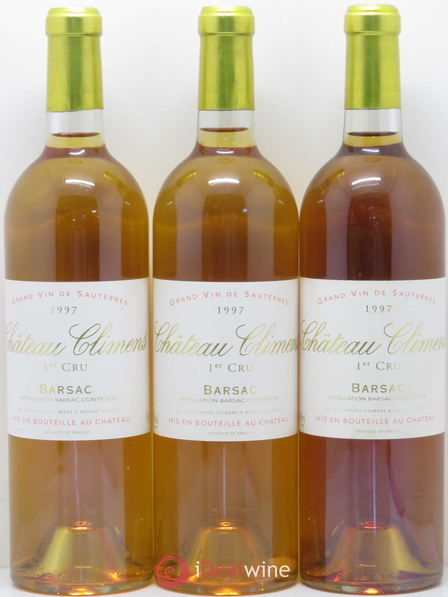 Château Climens 1er Grand Cru Classé 1997 - Lotto di 6 bottiglie - 2