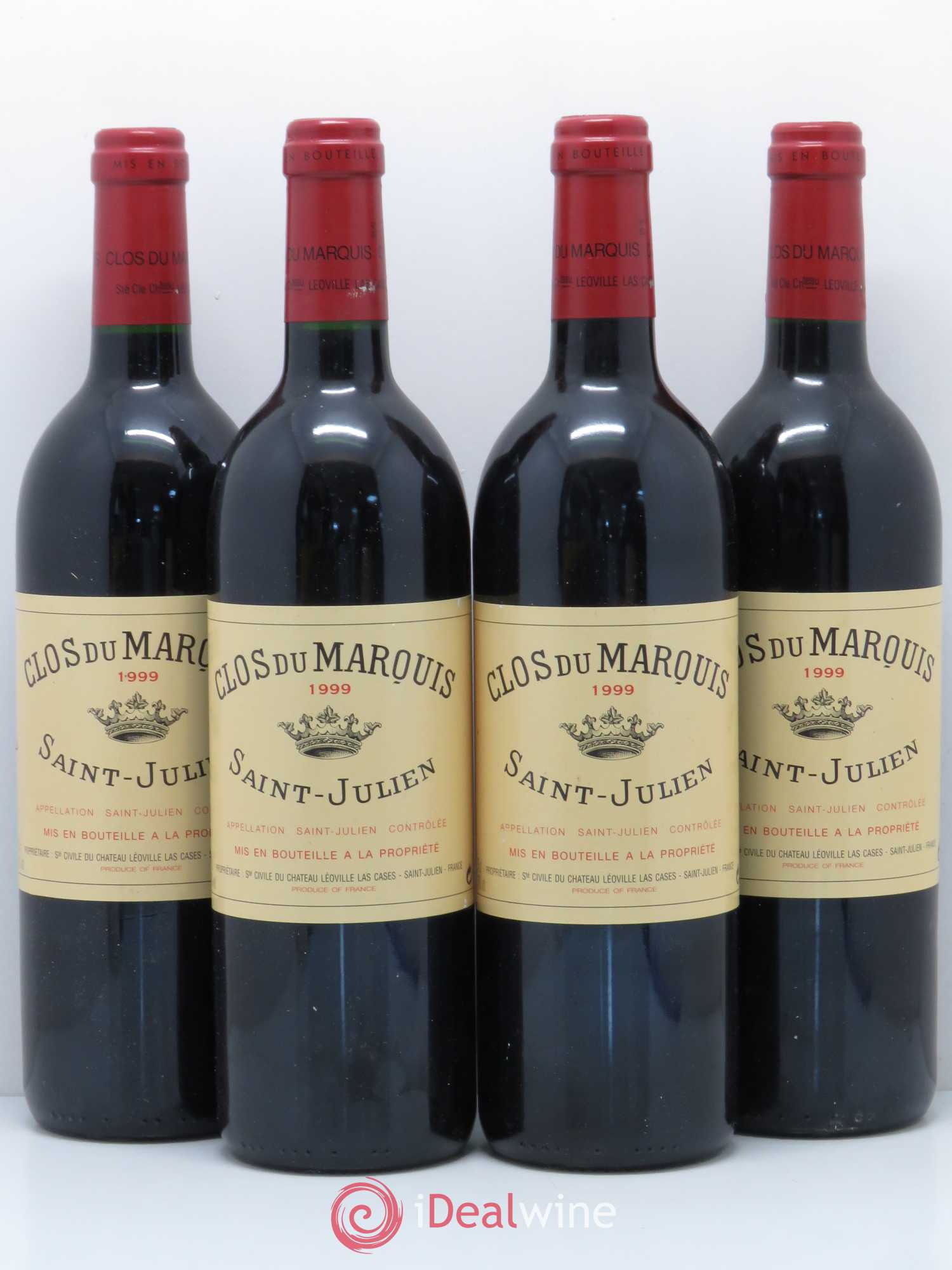 Clos du Marquis 1999 - Lot de 4 bouteilles - 0