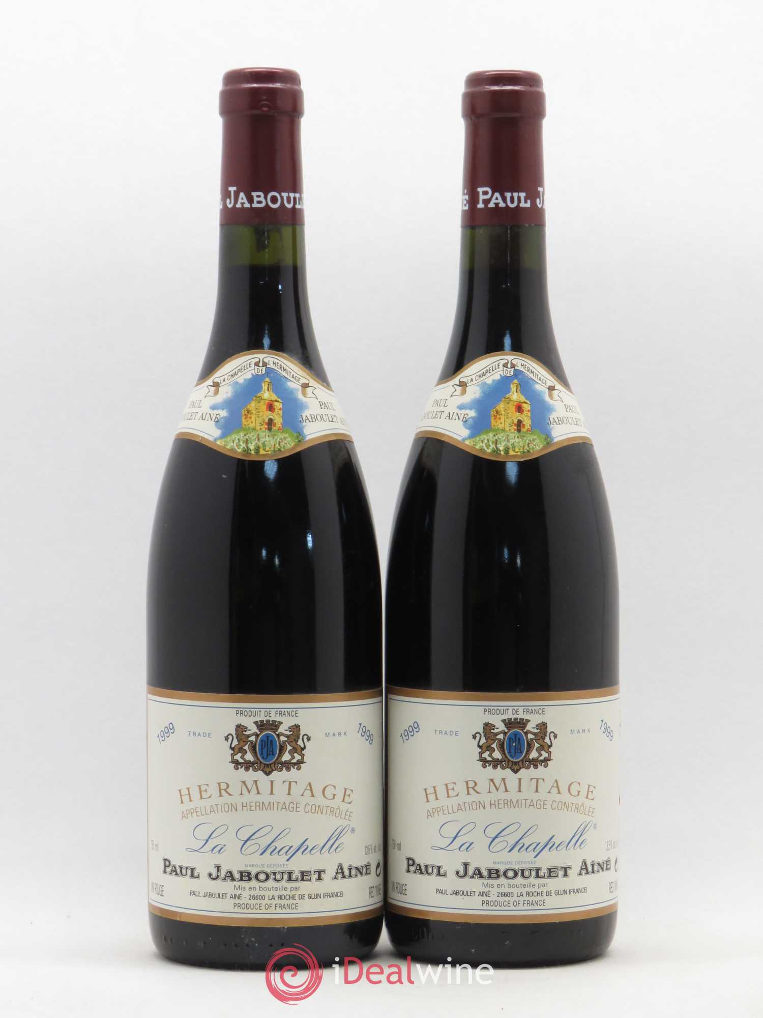 Hermitage La Chapelle Paul Jaboulet Ainé 1999 - Lot de 2 bouteilles - 0