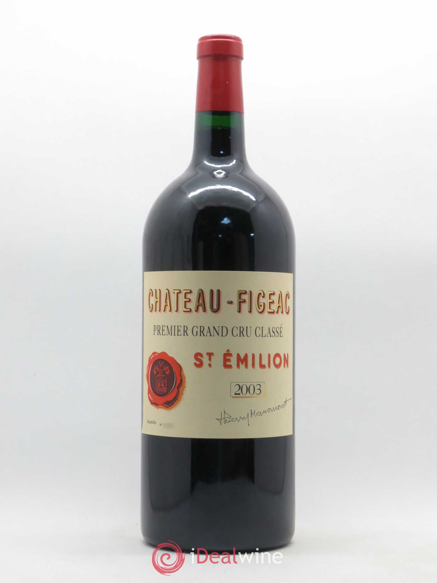 Château Figeac 1er Grand Cru Classé A 2003 - Lot de 1 double magnum - 0