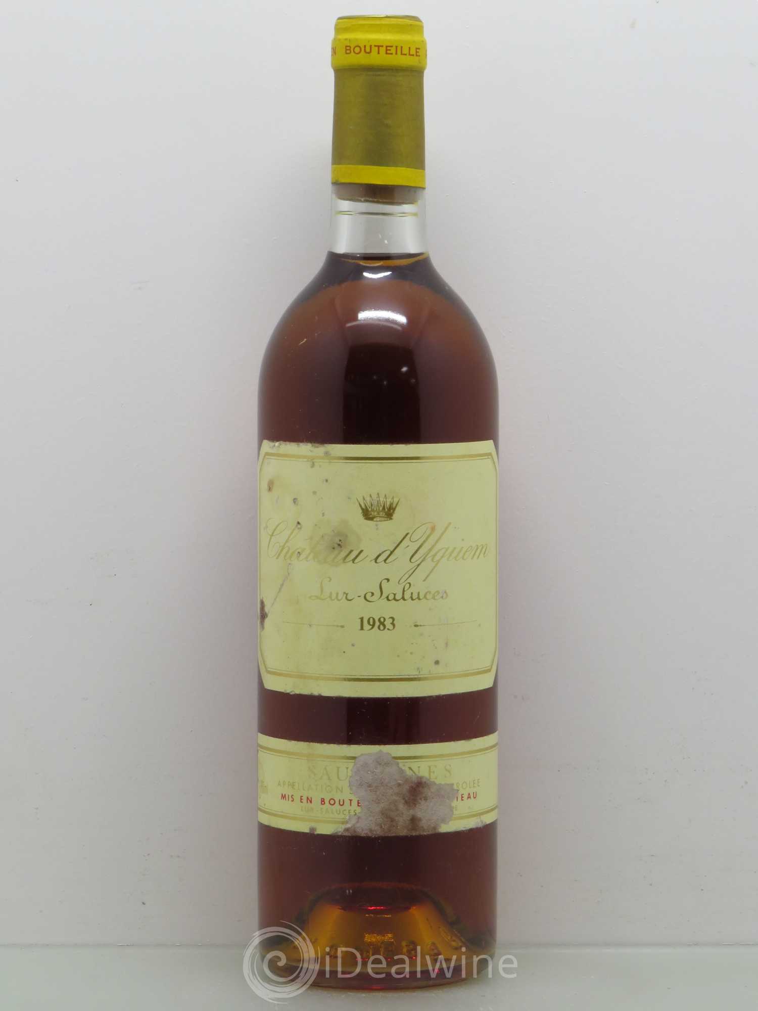 Château d' Yquem 1er Cru Classé Supérieur 1983 - Lot de 1 bouteille - 0