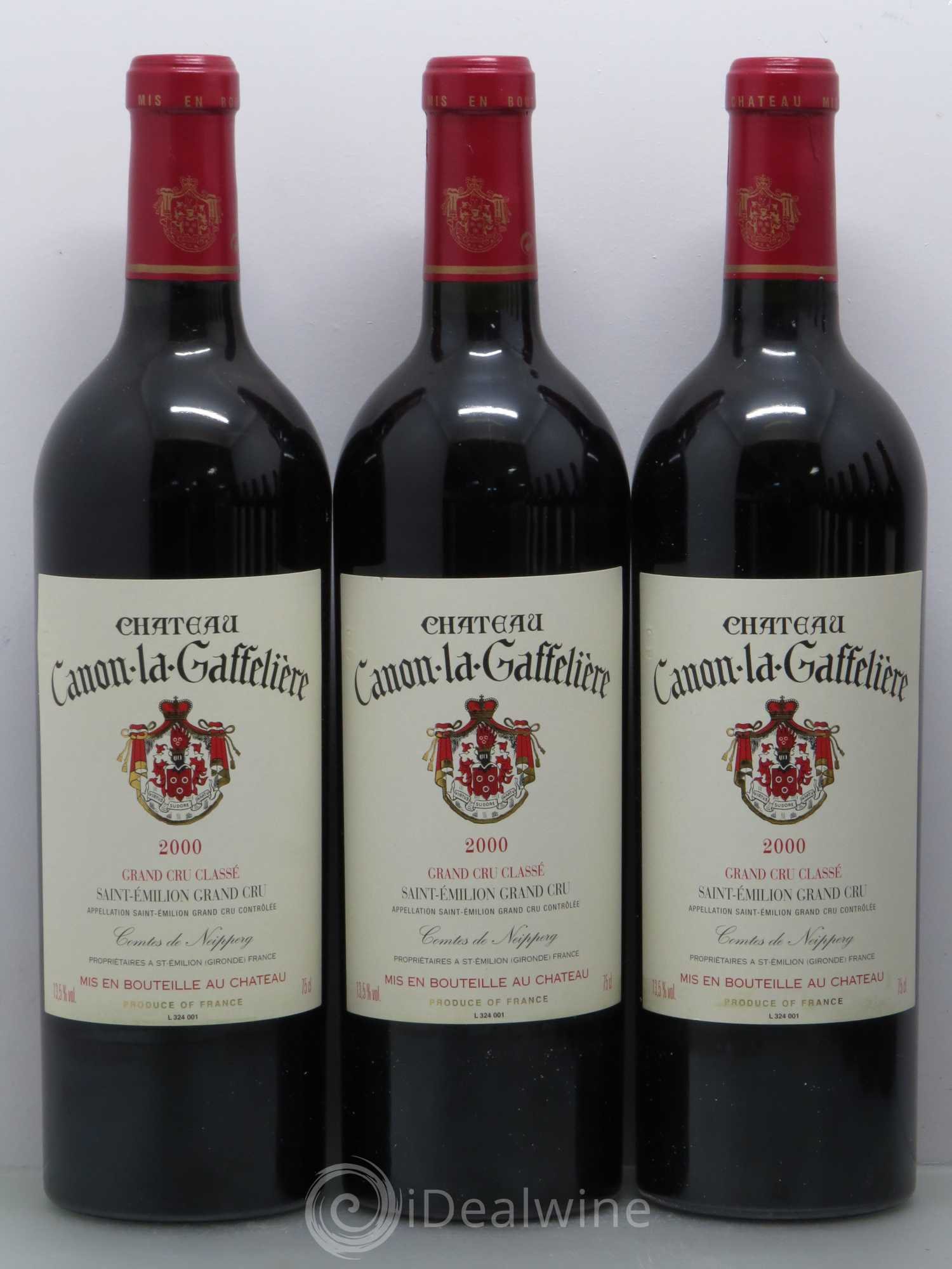 Château Canon la Gaffelière 1er Grand Cru Classé B 2000 - Lot de 12 bouteilles - 2