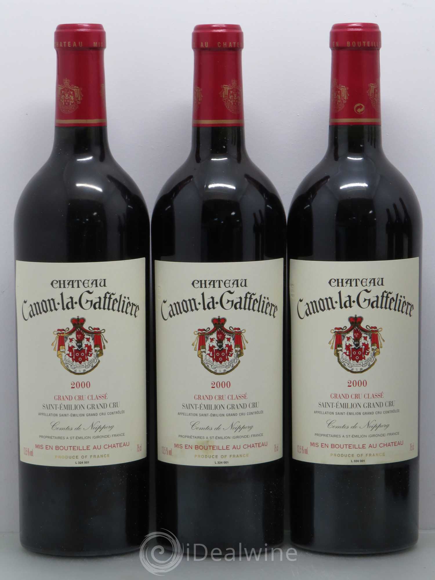 Château Canon la Gaffelière 1er Grand Cru Classé B 2000 - Lot de 12 bouteilles - 3
