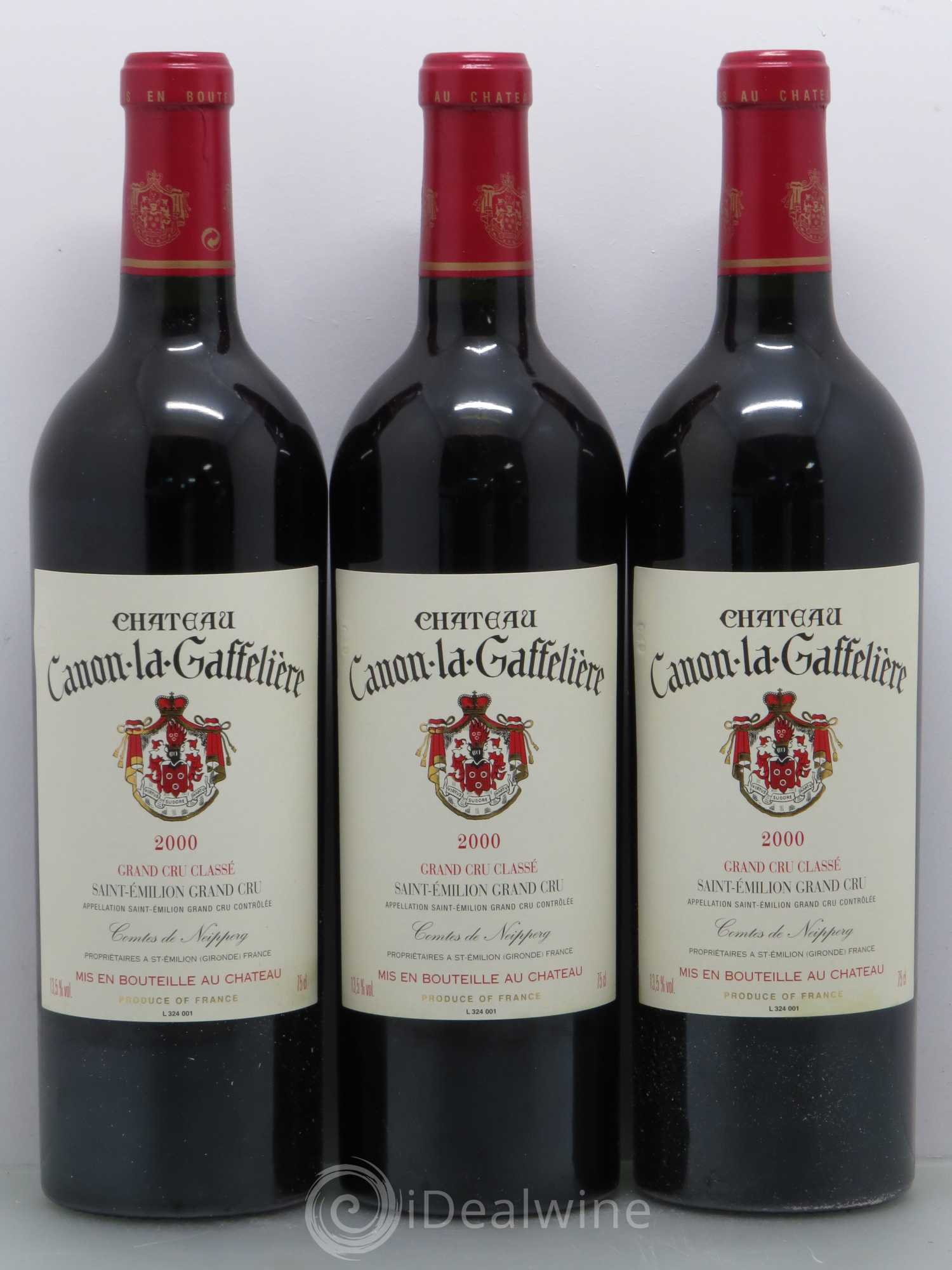 Château Canon la Gaffelière 1er Grand Cru Classé B 2000 - Lot de 12 bouteilles - 4