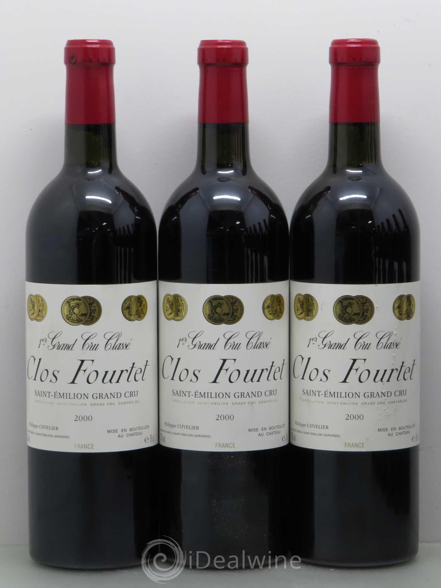 Clos Fourtet 1er Grand Cru Classé B 2000 - Lot de 12 bouteilles - 2