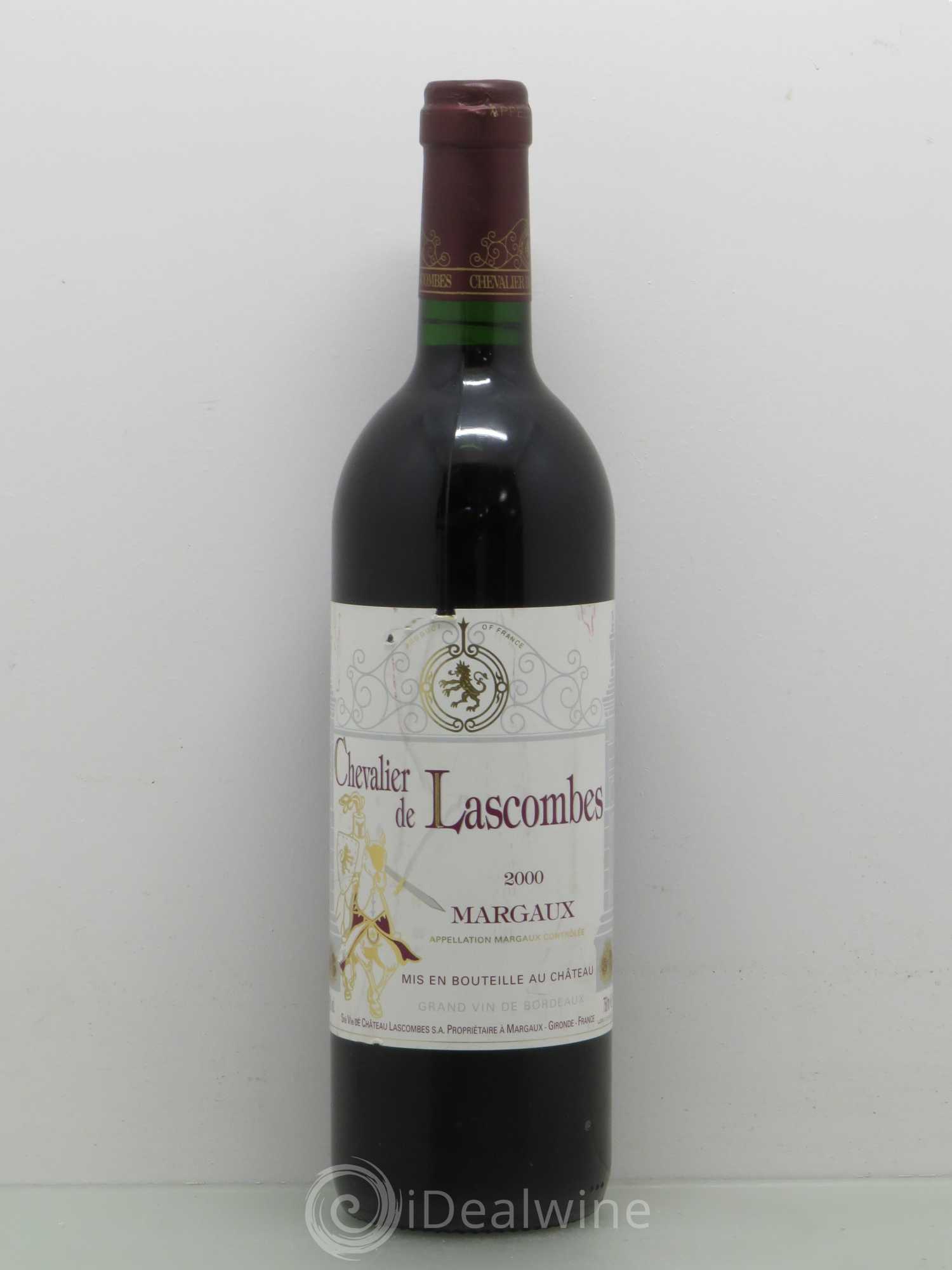Château Lascombes 2ème Grand Cru Classé 2000 - Lot de 1 bouteille - 0